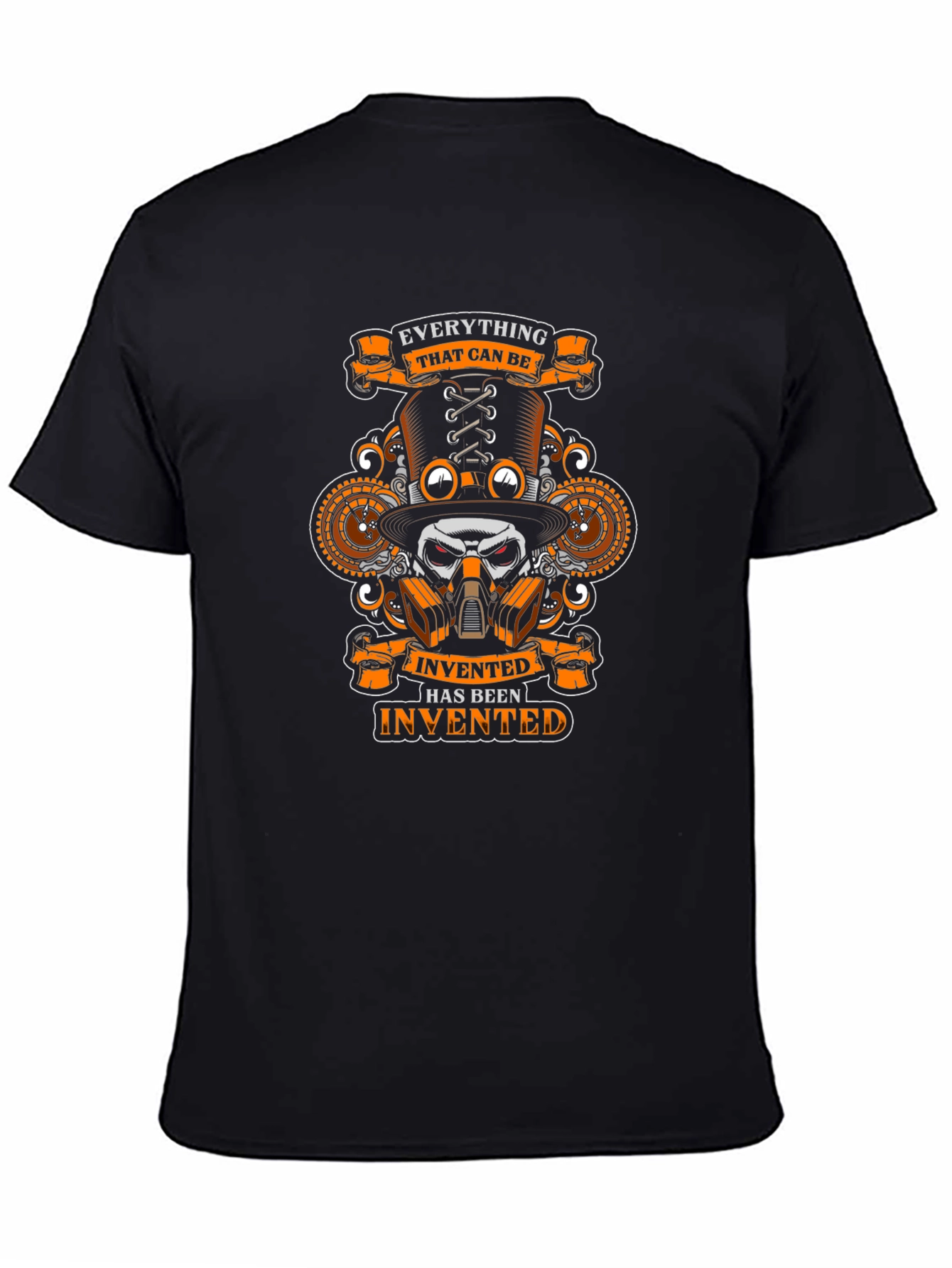 Steampunk Skull T-Shirt - Everything That Can Be Invented
