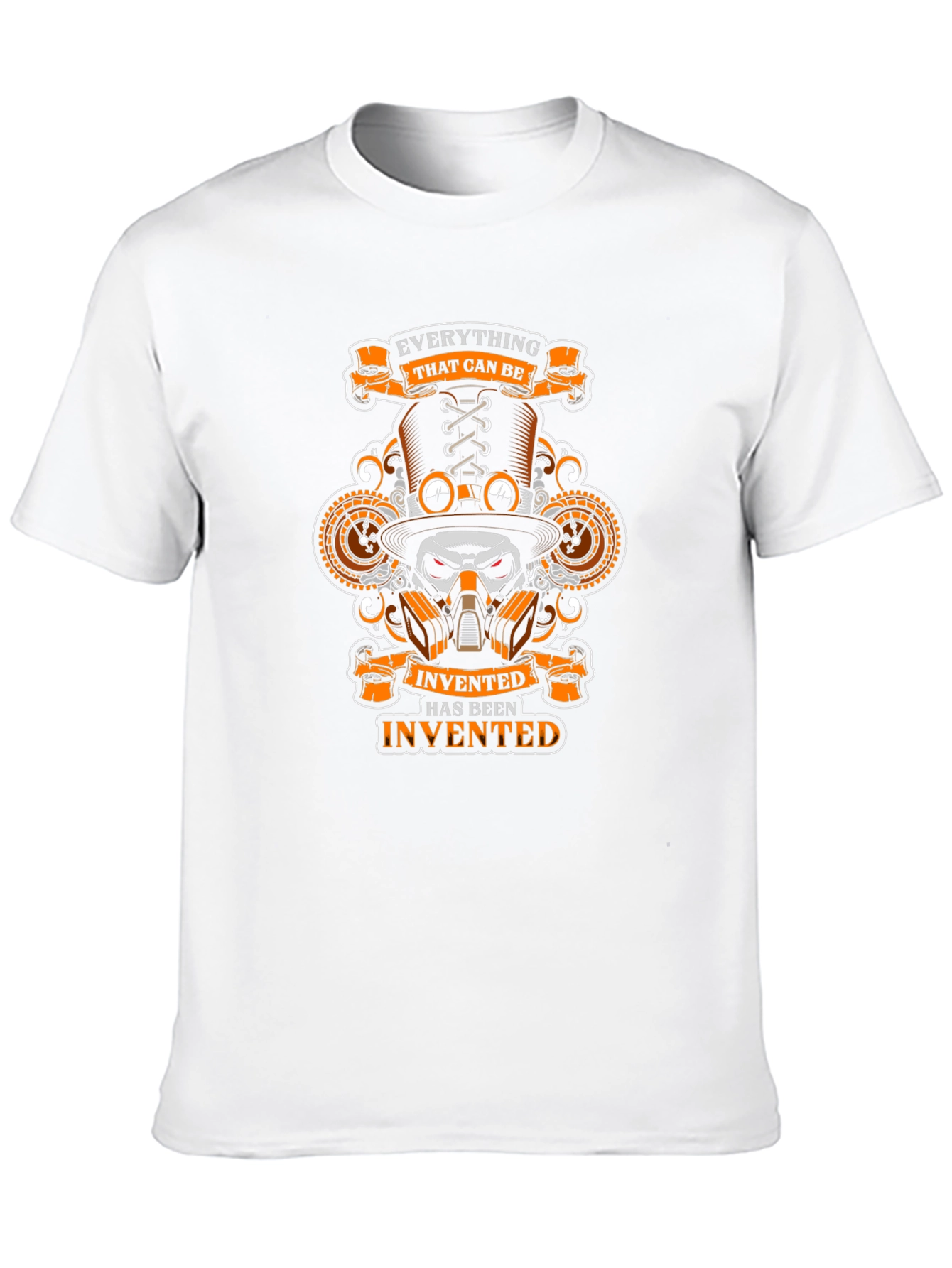 Steampunk Skull T-Shirt - Everything That Can Be Invented