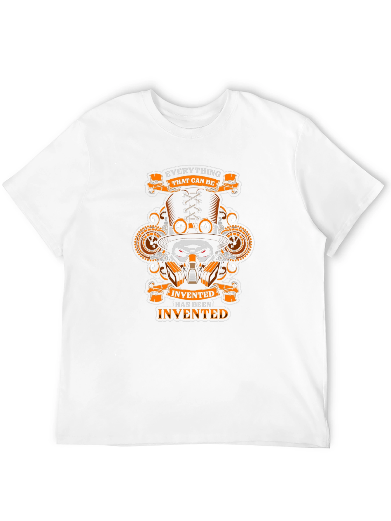 Steampunk Skull T-Shirt - Everything That Can Be Invented