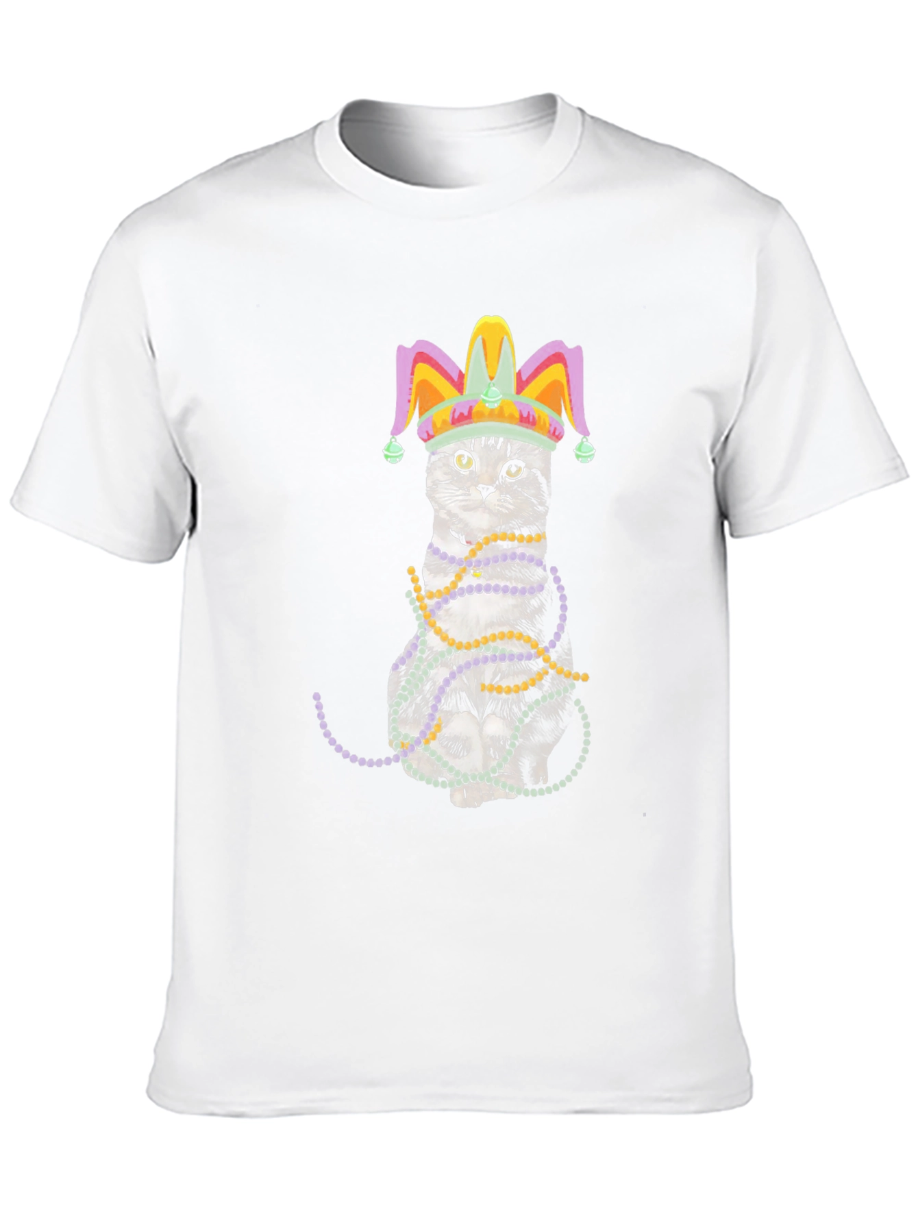 Mardi Gras Cat T-Shirt
