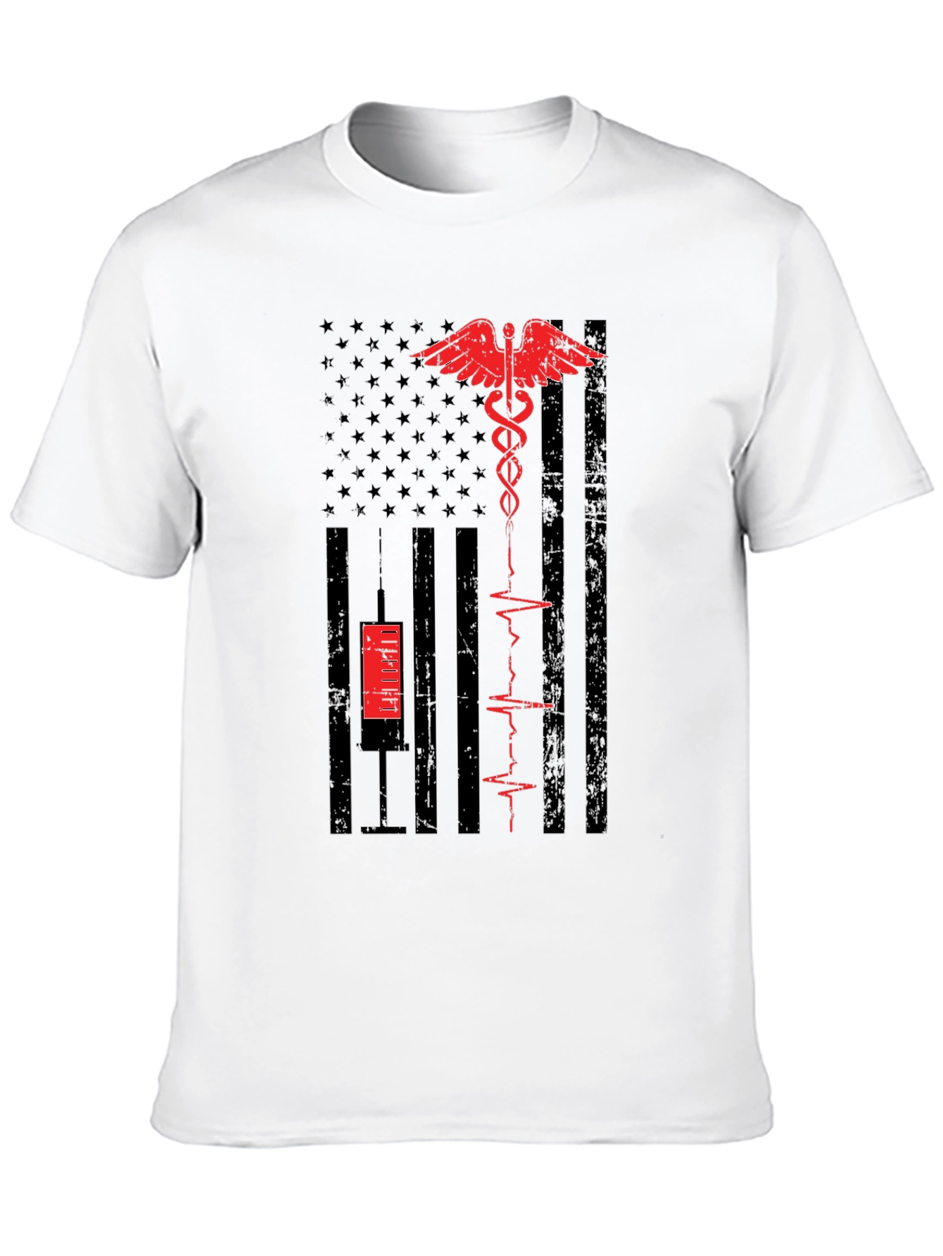 Medical American Flag T-Shirt