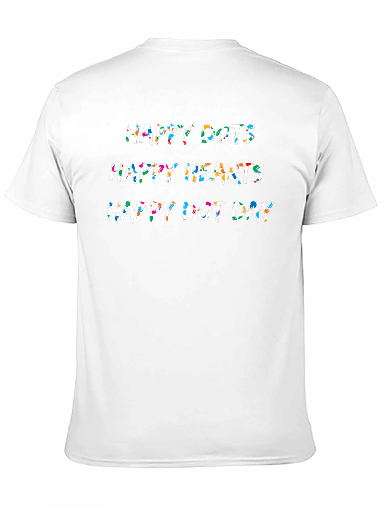 Happy Dots Hearts Day T-Shirt Fun Design