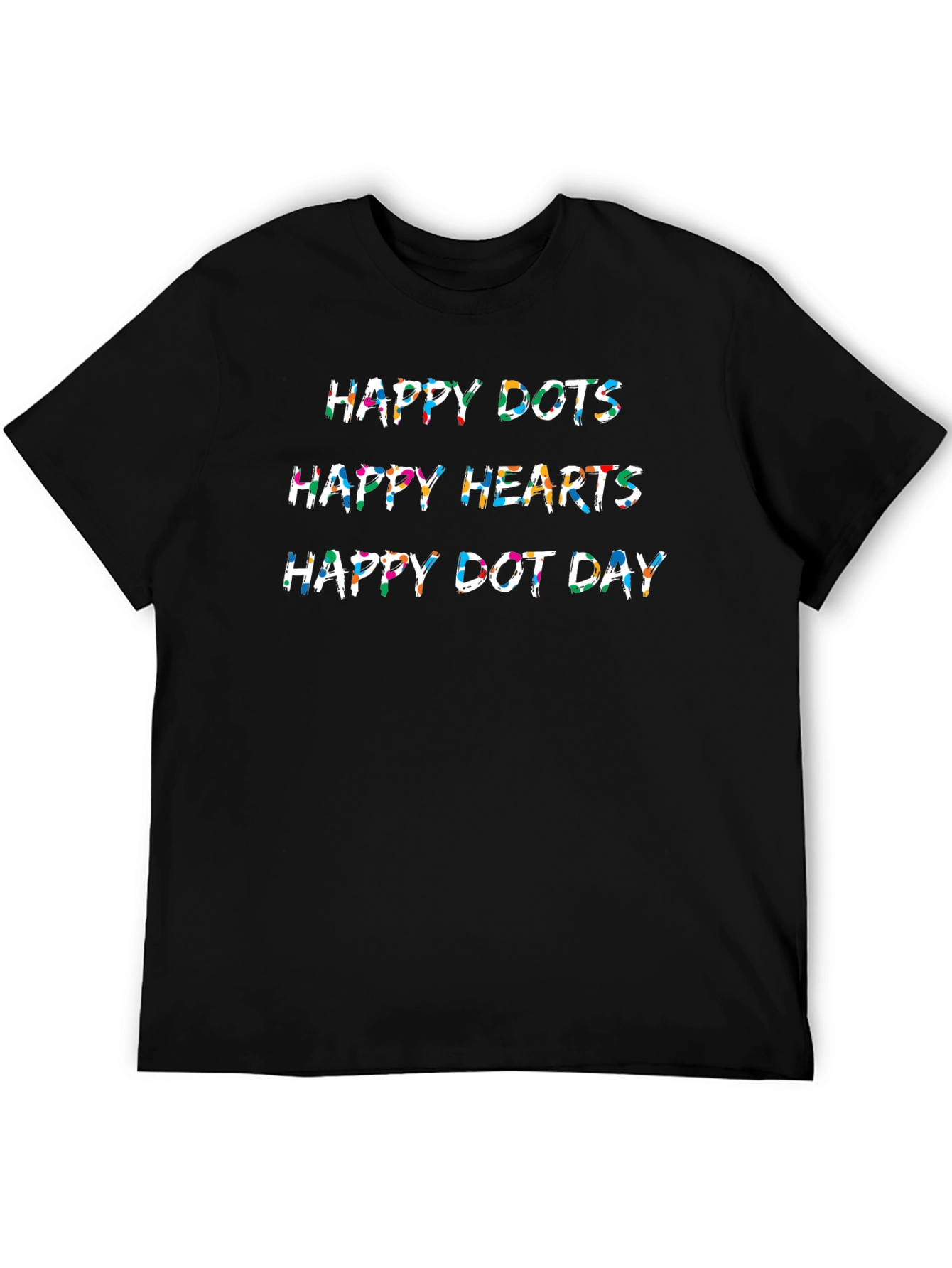 Happy Dots Hearts Day T-Shirt Fun Design