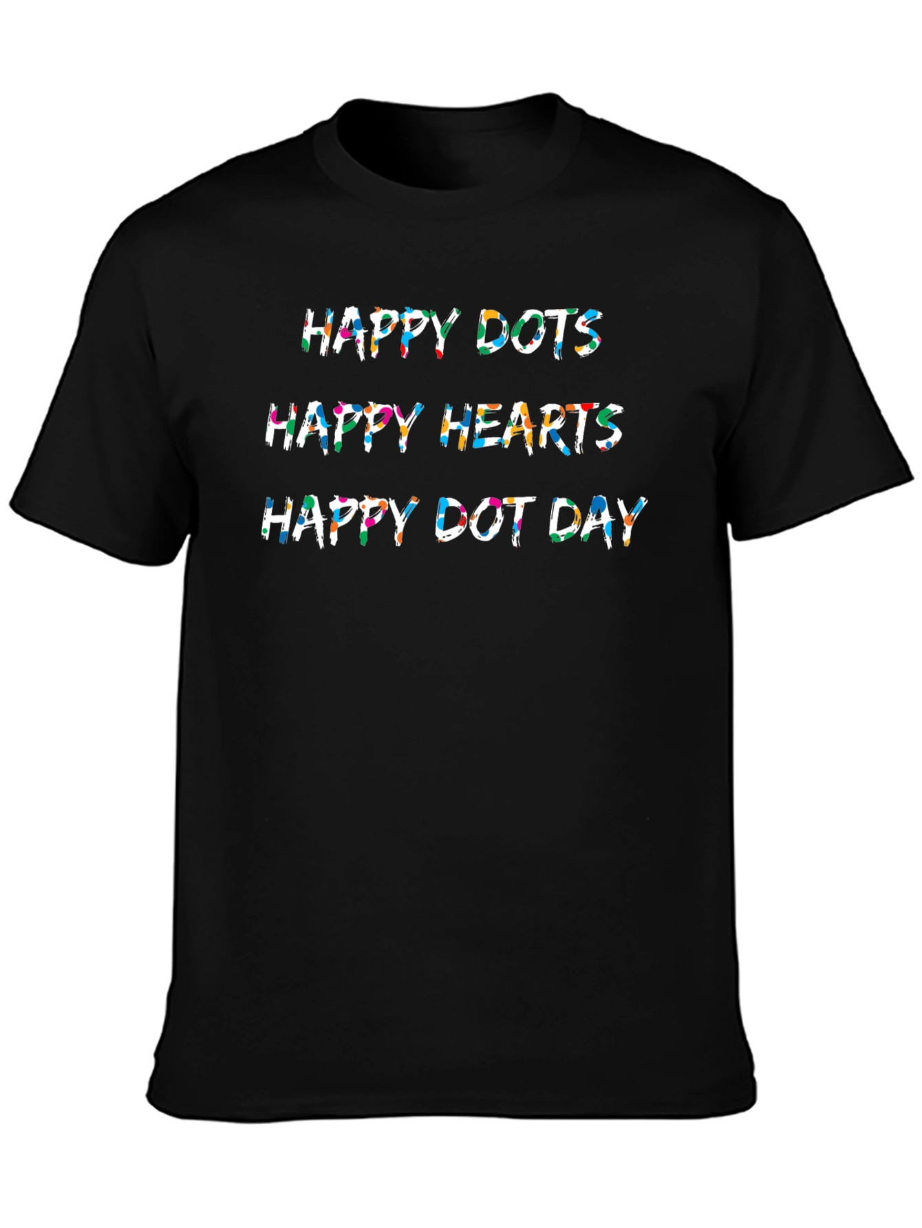 Happy Dots Hearts Day T-Shirt Fun Design