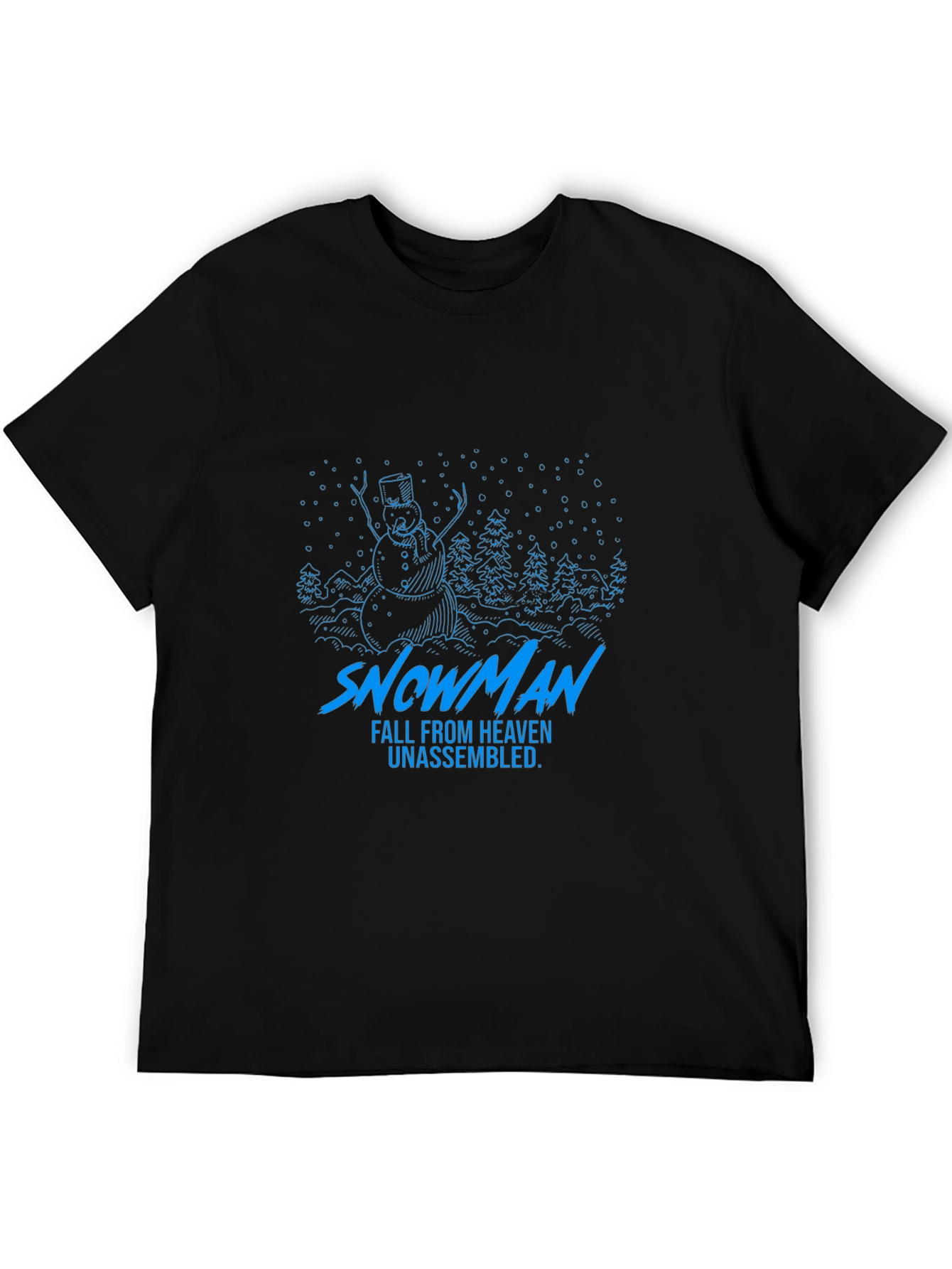 Snowman T-Shirt - Fall From Heaven Unassembled Graphic Tee