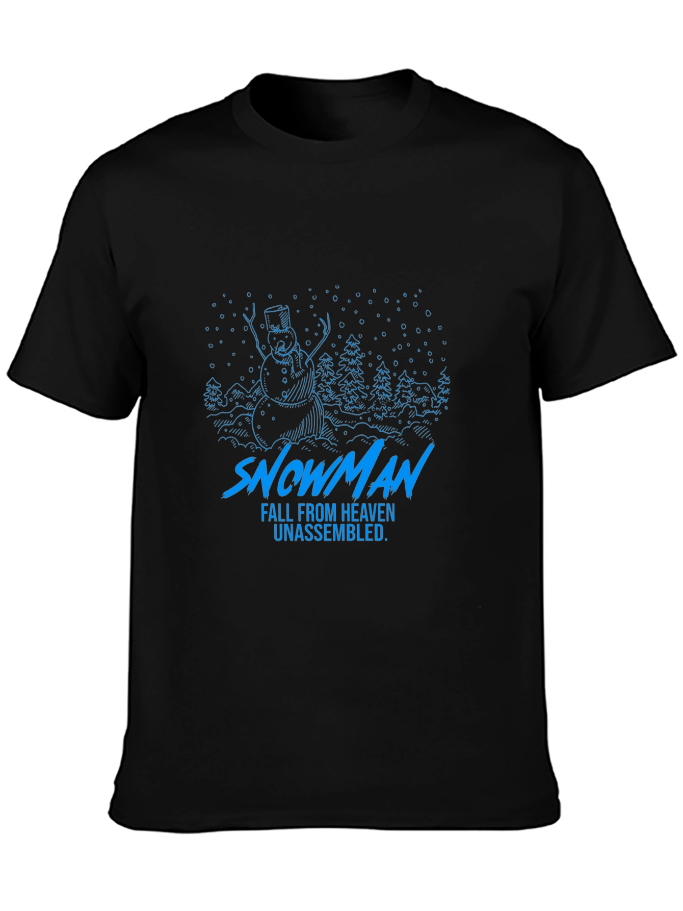 Snowman T-Shirt - Fall From Heaven Unassembled Graphic Tee