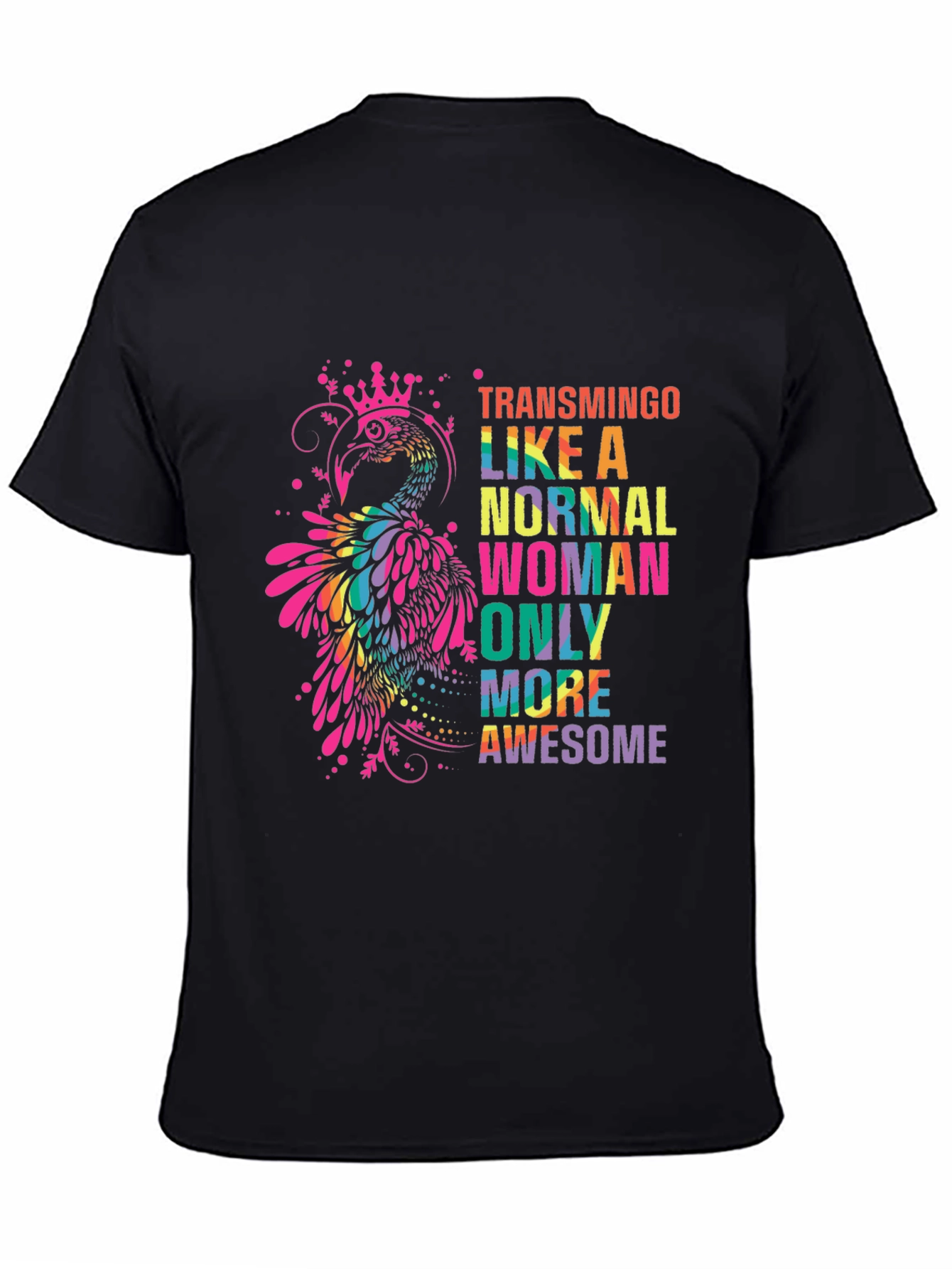 Transmingo Colorful Graphic T-Shirt
