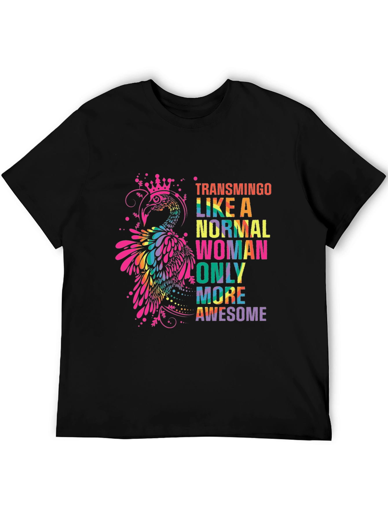 Transmingo Colorful Graphic T-Shirt