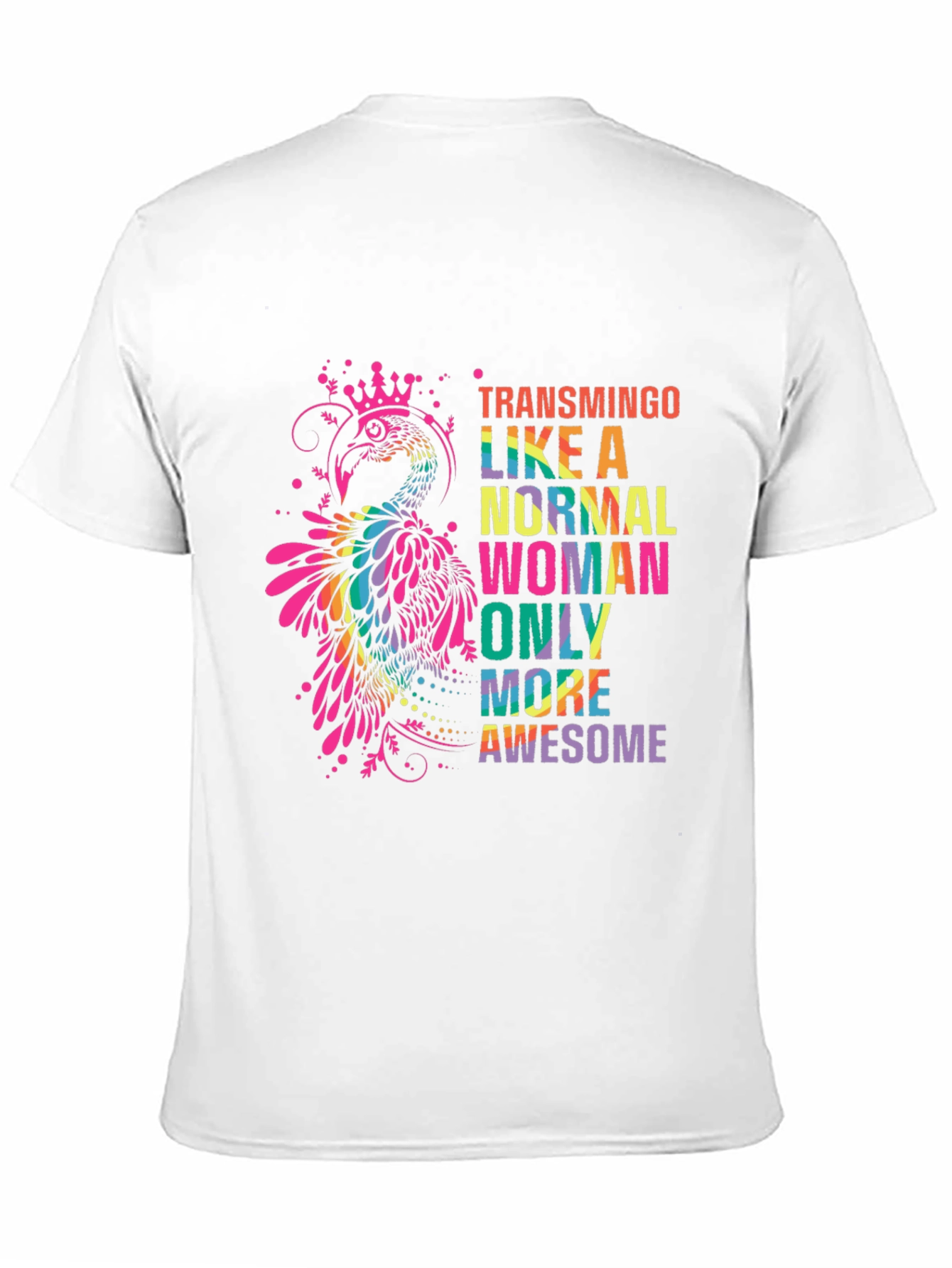 Transmingo Colorful Graphic T-Shirt