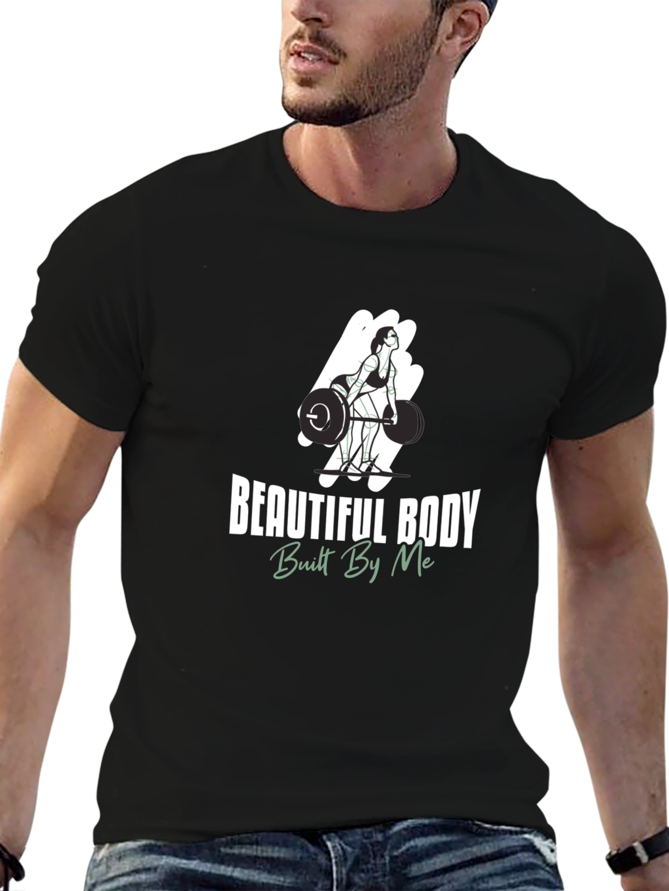Beautiful Body Built By Me Graphic Tee