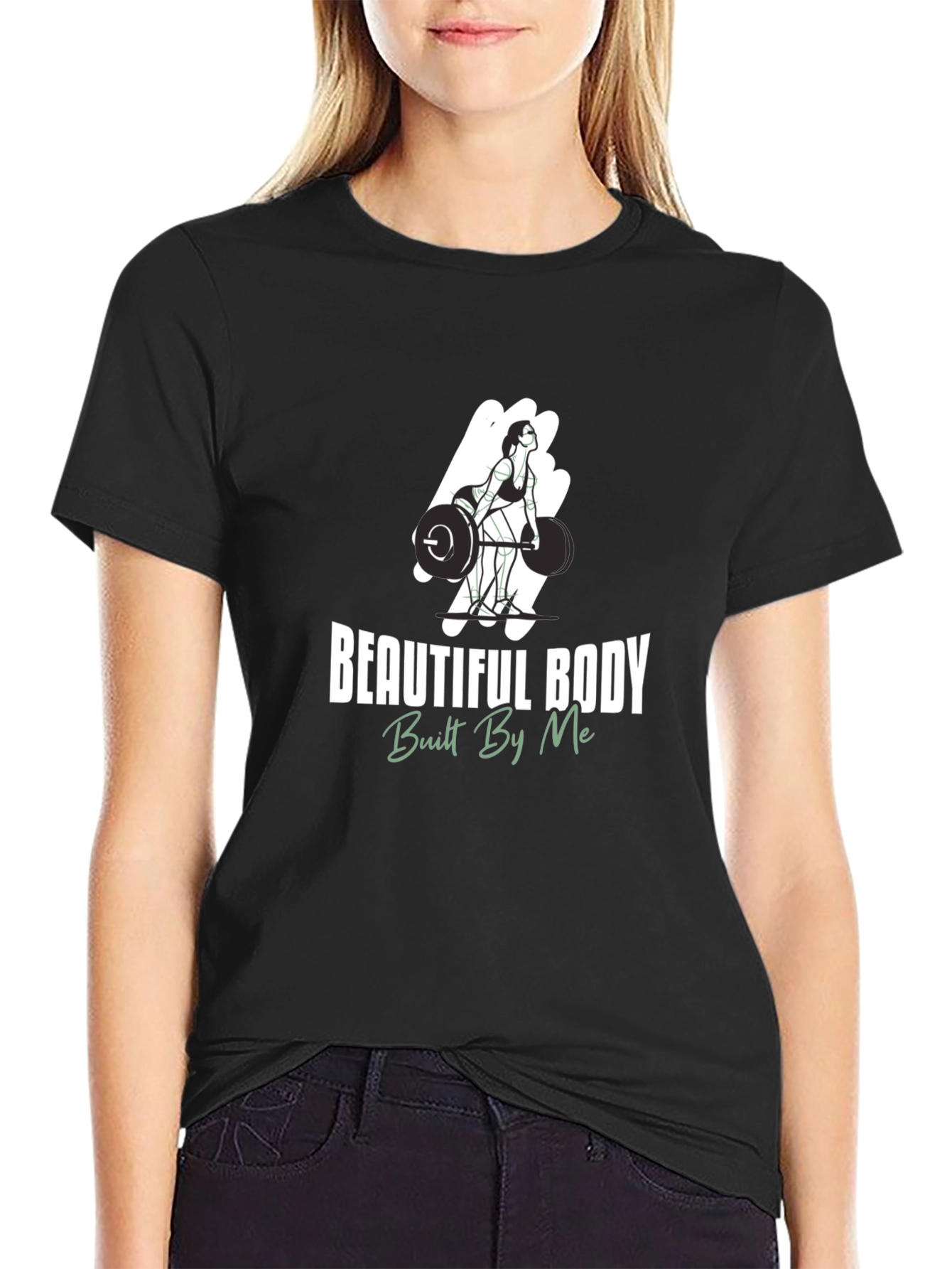 Beautiful Body Built By Me Graphic Tee