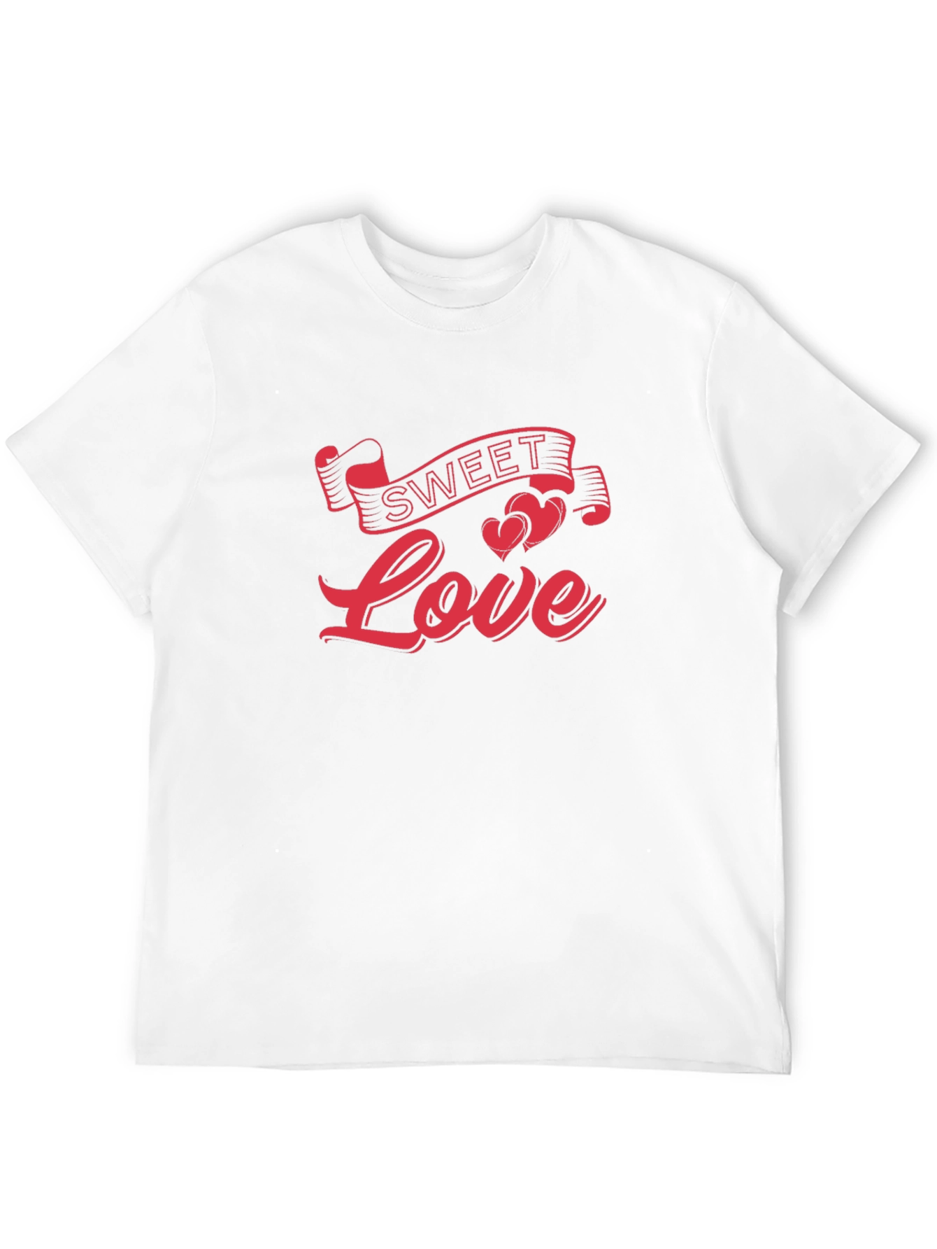 Sweet Love Graphic Black T-Shirt