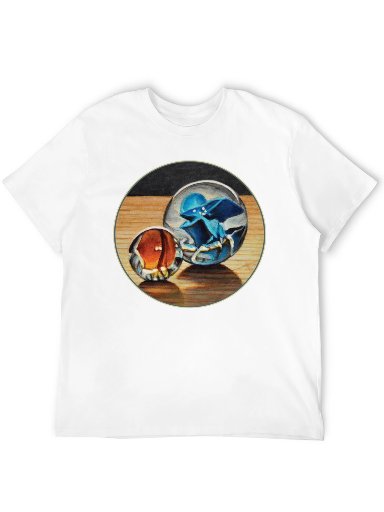 Marbles Graphic Tee - Unique Print
