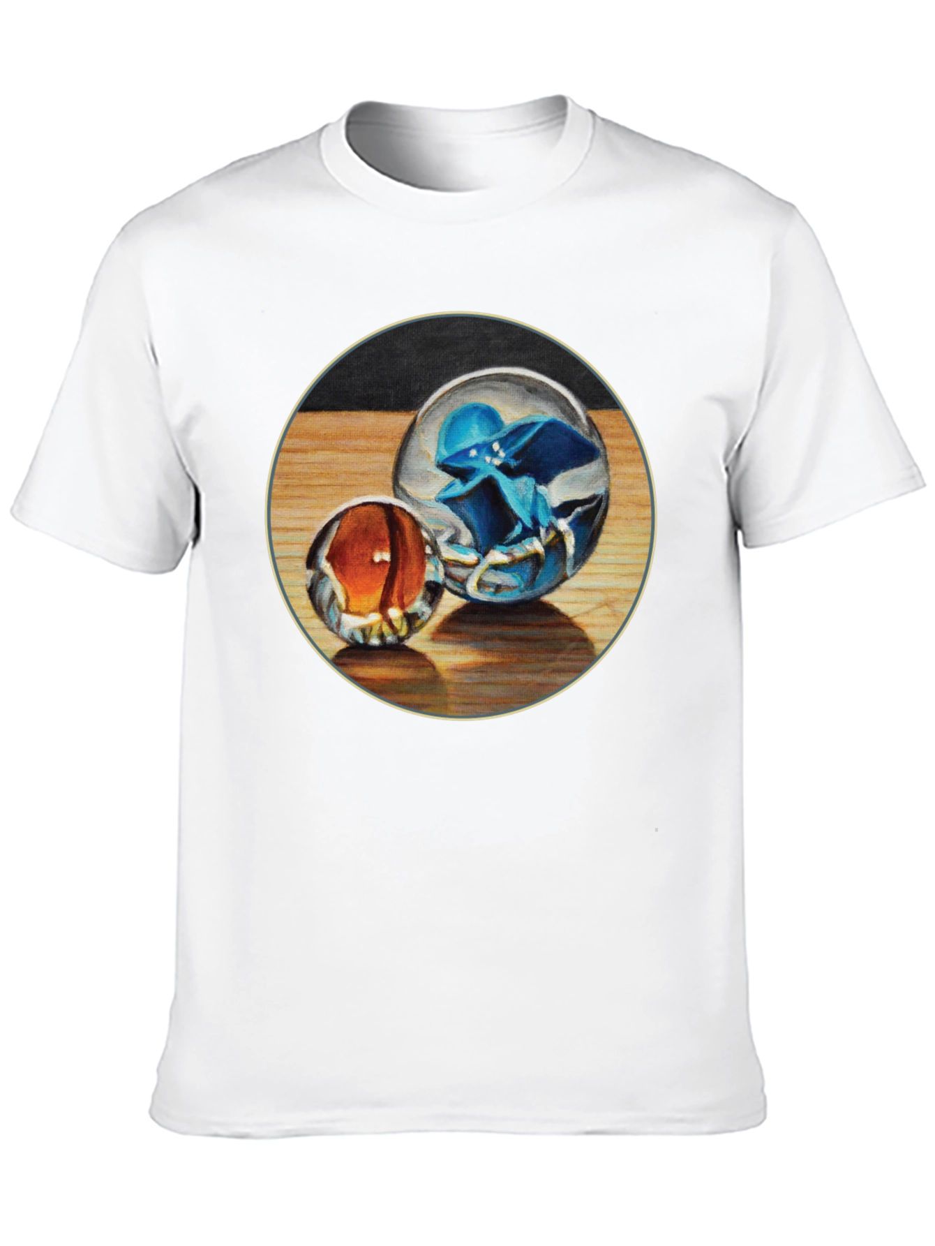 Marbles Graphic Tee - Unique Print
