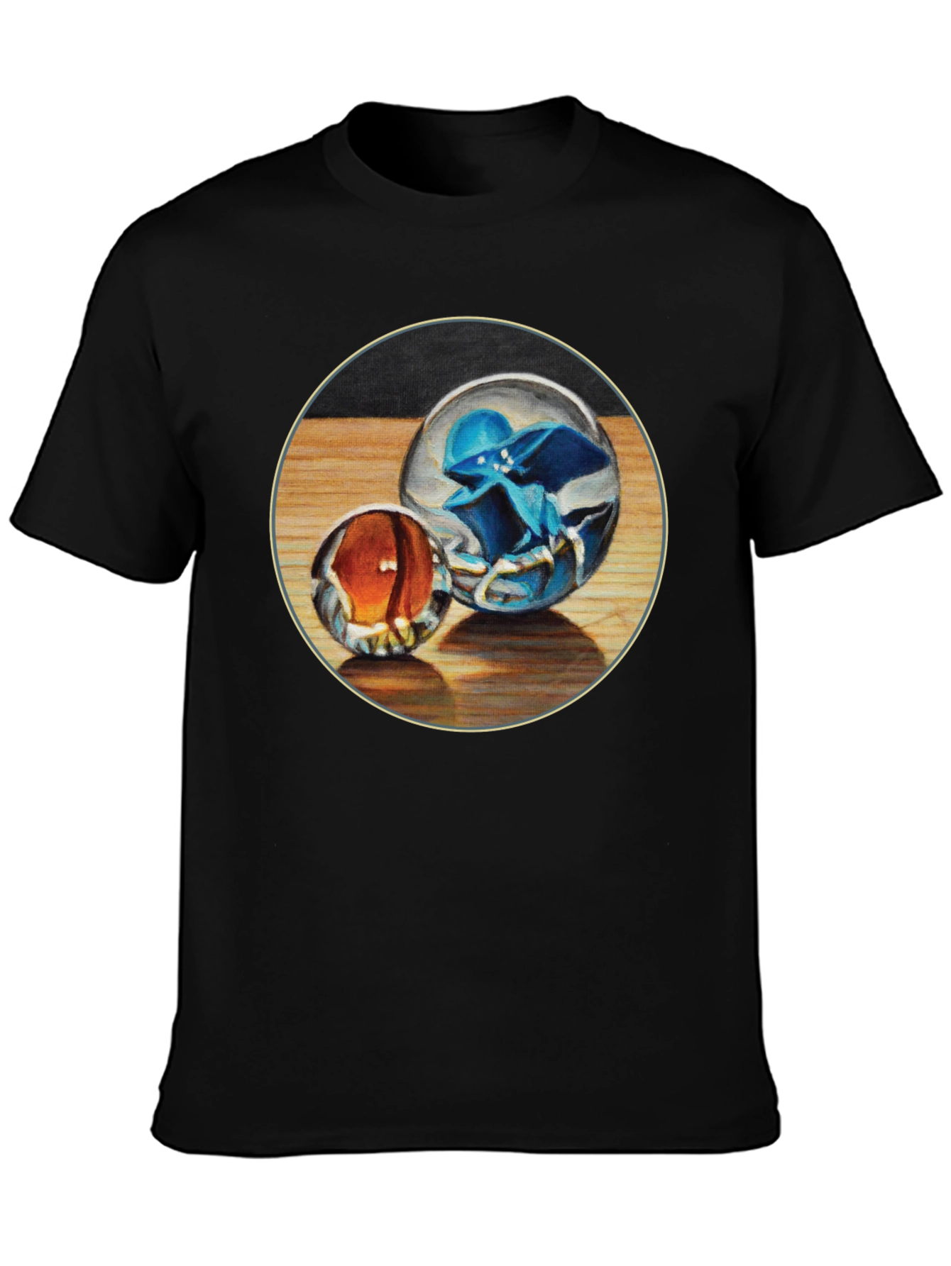Marbles Graphic Tee - Unique Print
