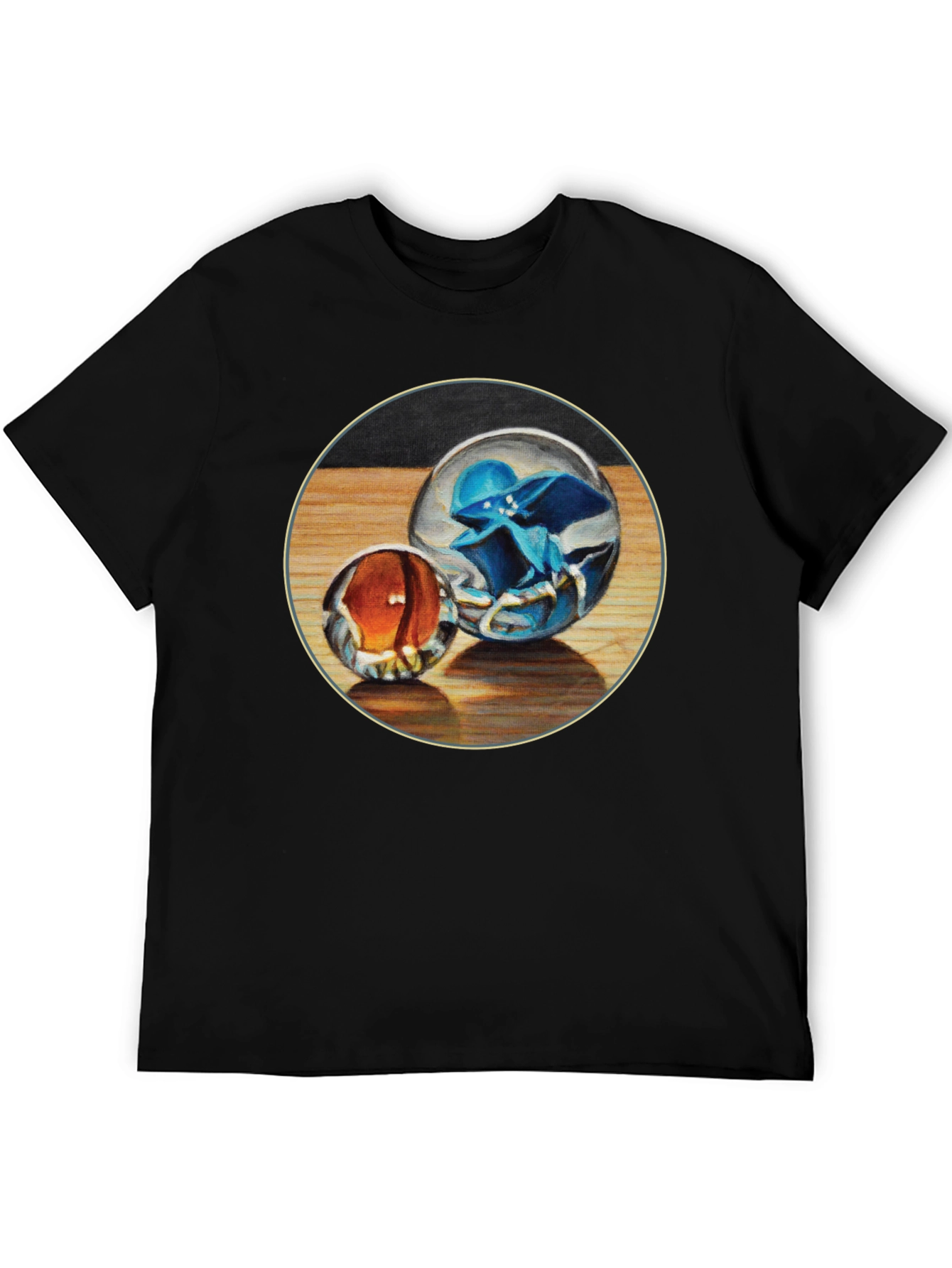 Marbles Graphic Tee - Unique Print
