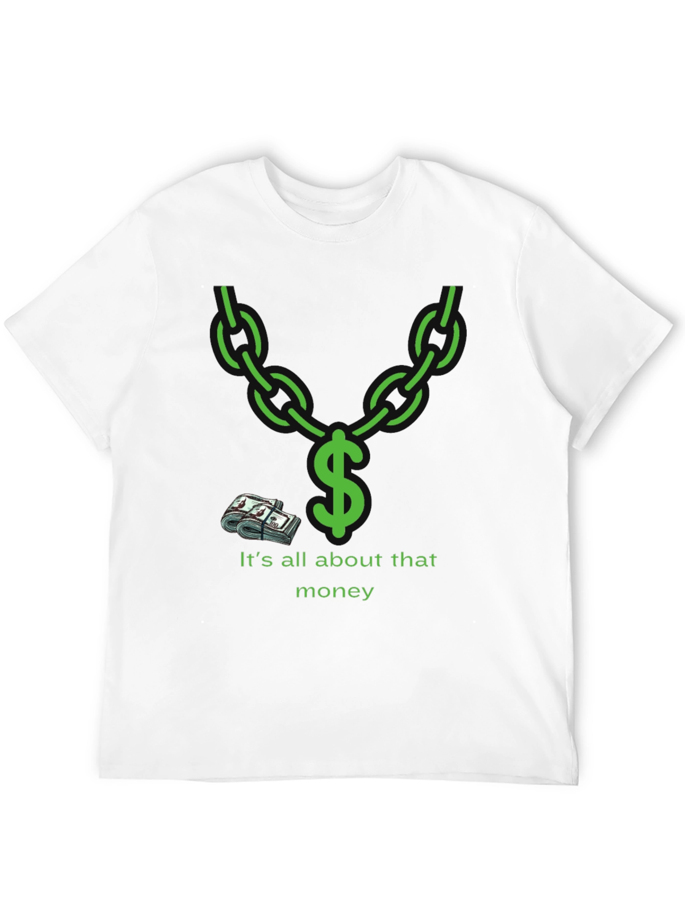 Money Chain Graphic T-Shirt