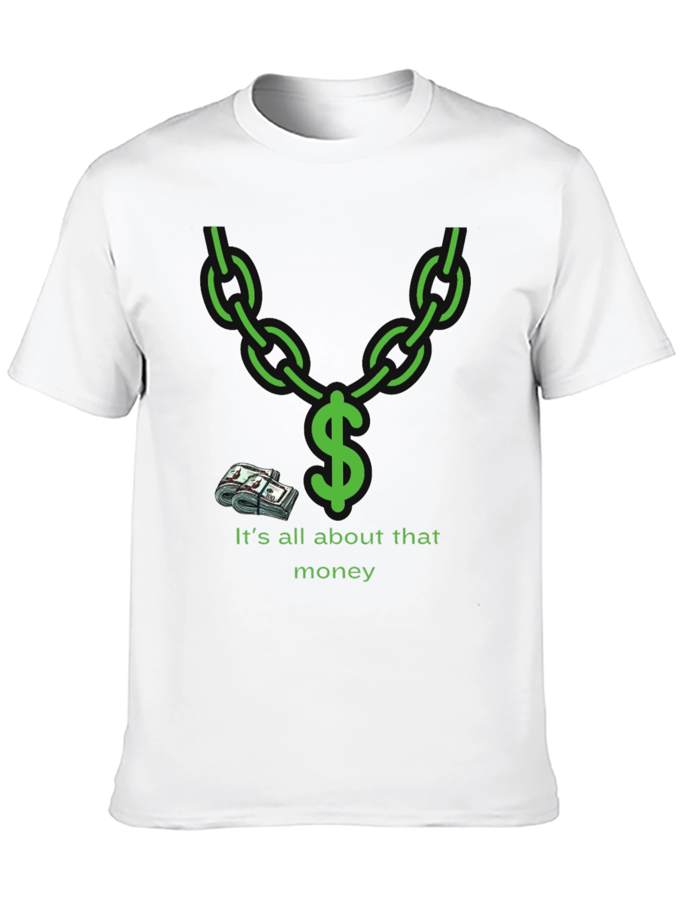 Money Chain Graphic T-Shirt