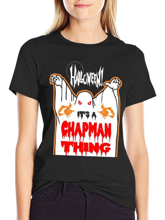 Halloween Chapman Thing Graphic Tee