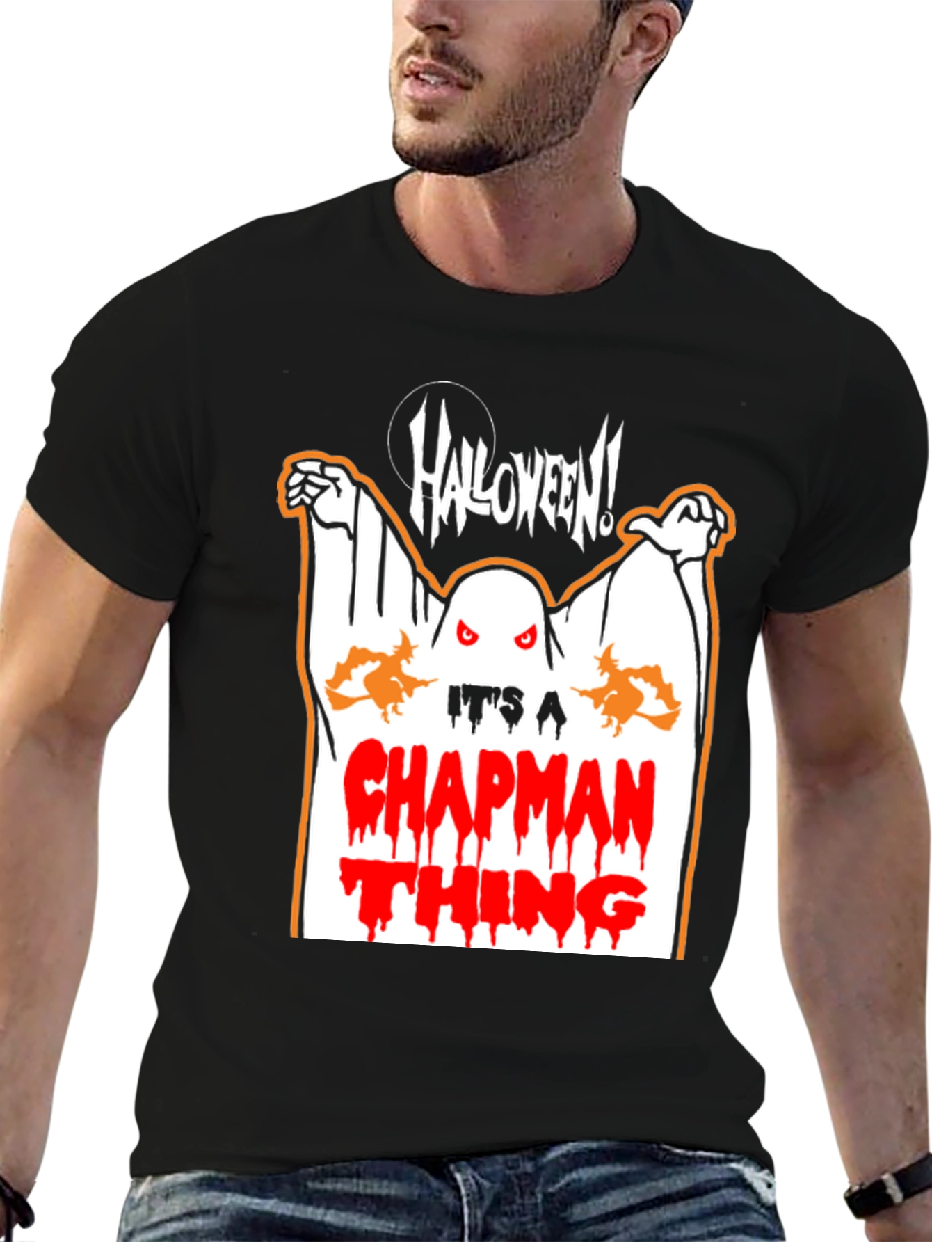 Halloween Chapman Thing Graphic Tee