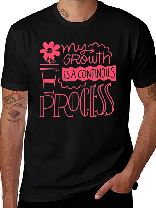 Growth Process Graphic Tee - Motivational Shirt