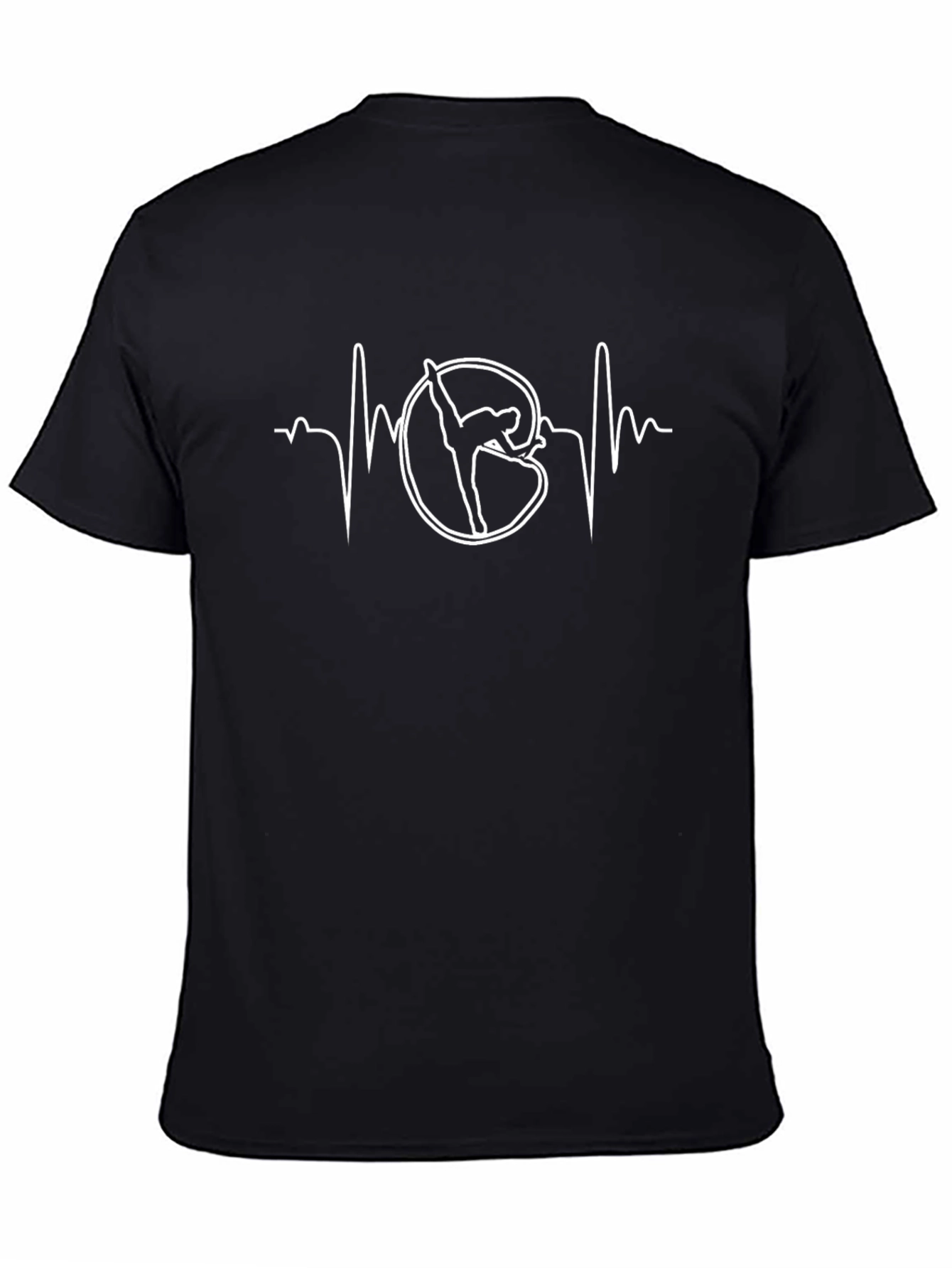 Gymnastics Heartbeat T-Shirt - Rhythmic Gymnast Tee