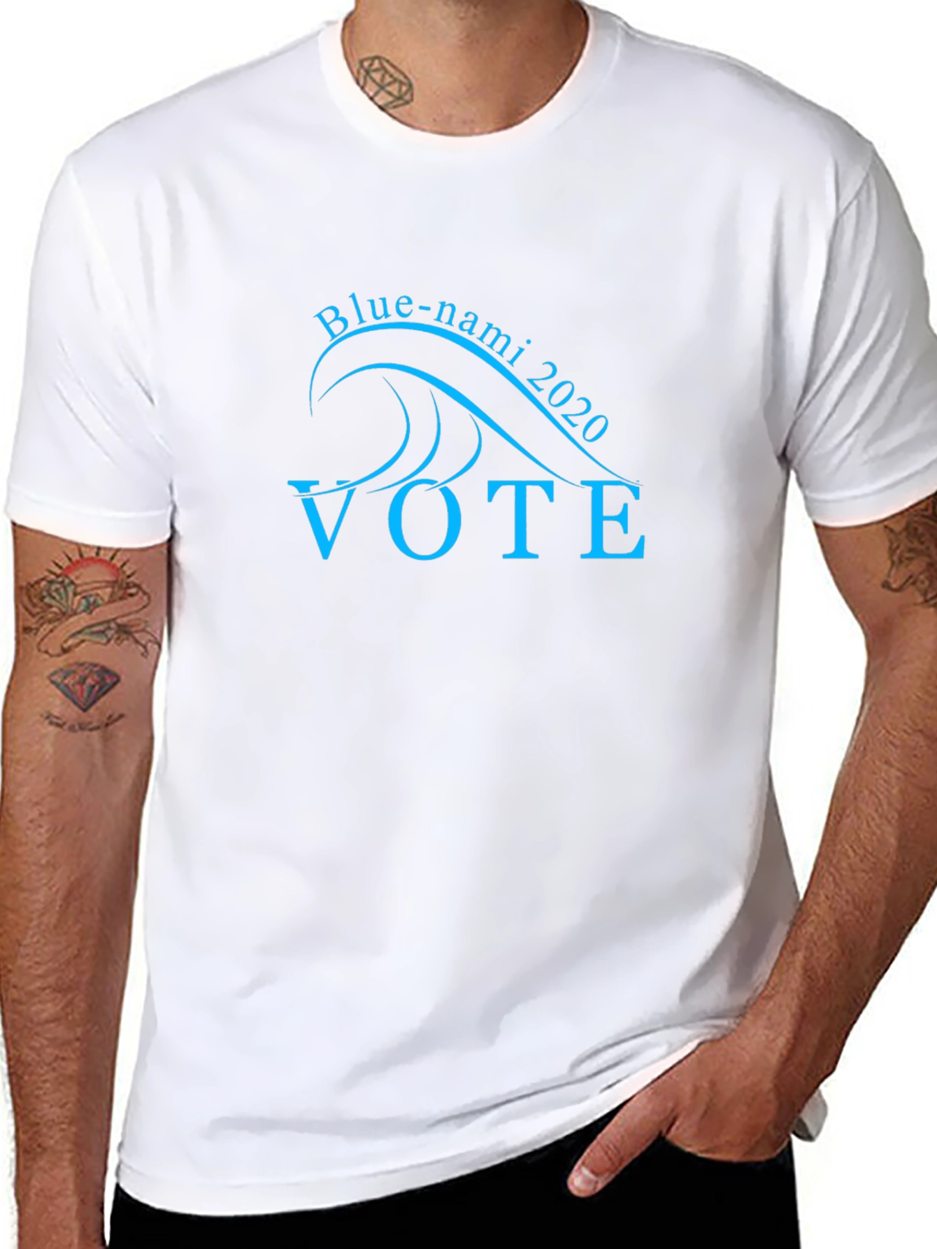 Blue-nami 2020 Vote T-Shirt