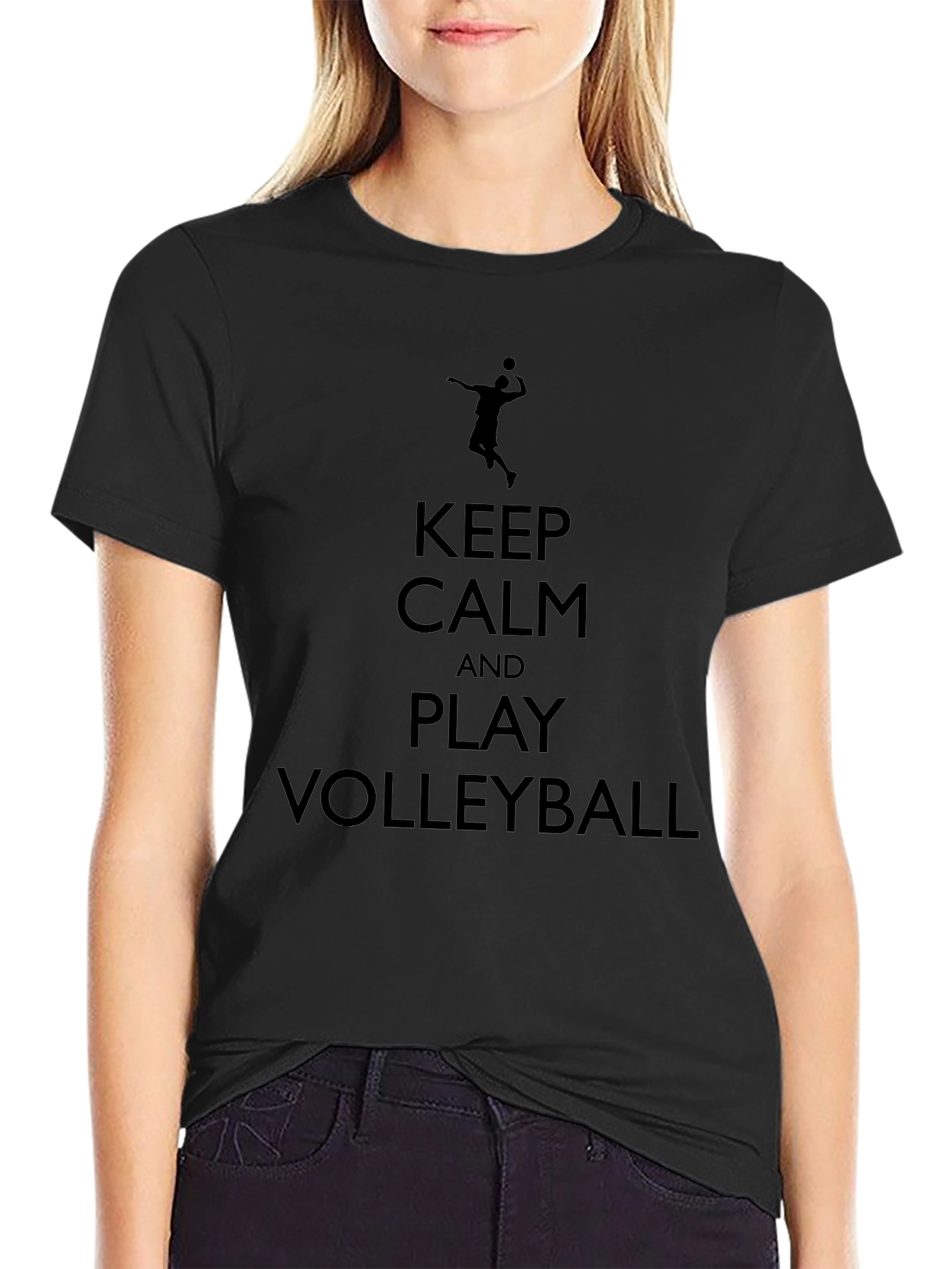 Keep Calm & Play Volleyball T-Shirt