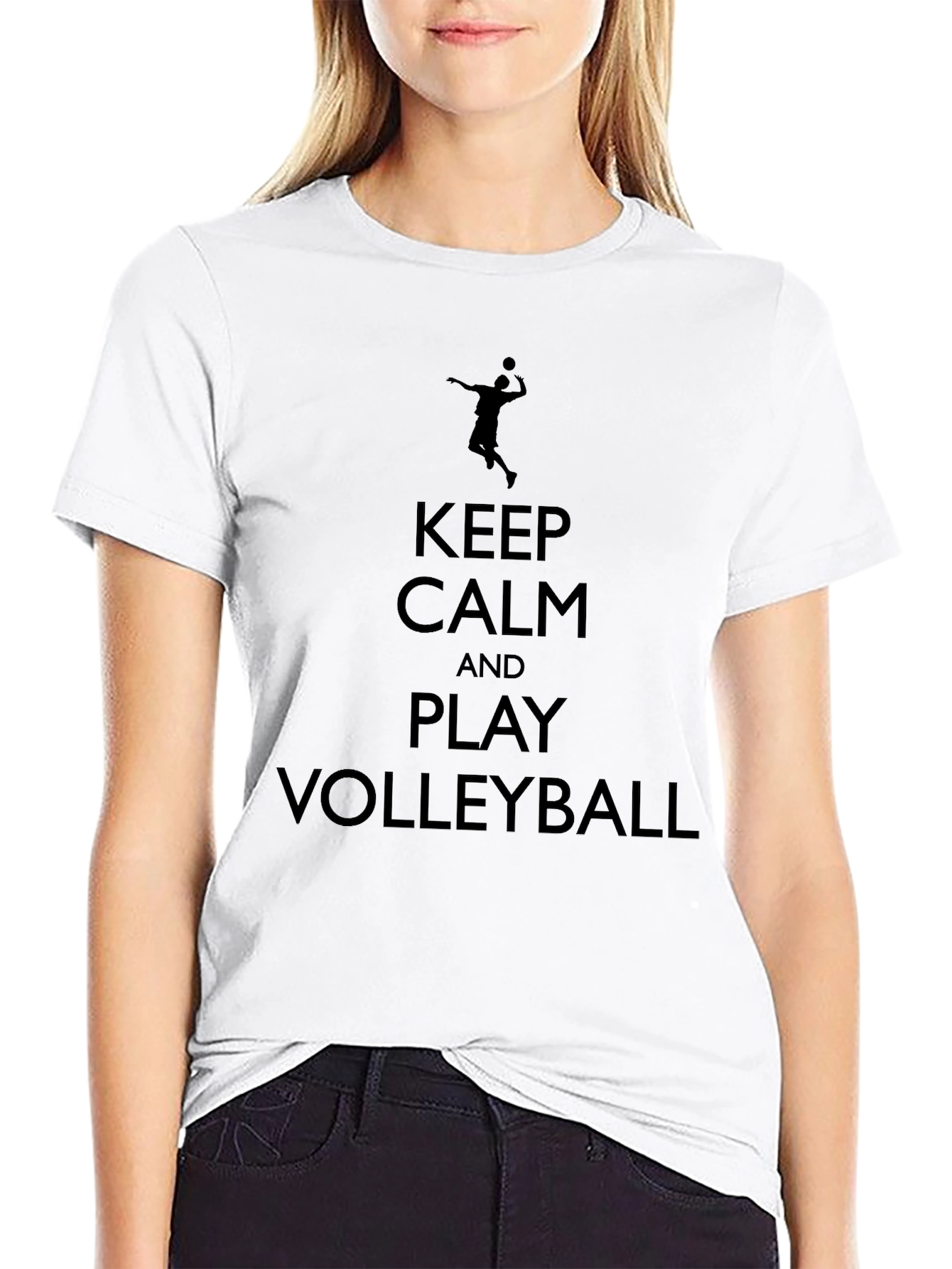 Keep Calm & Play Volleyball T-Shirt