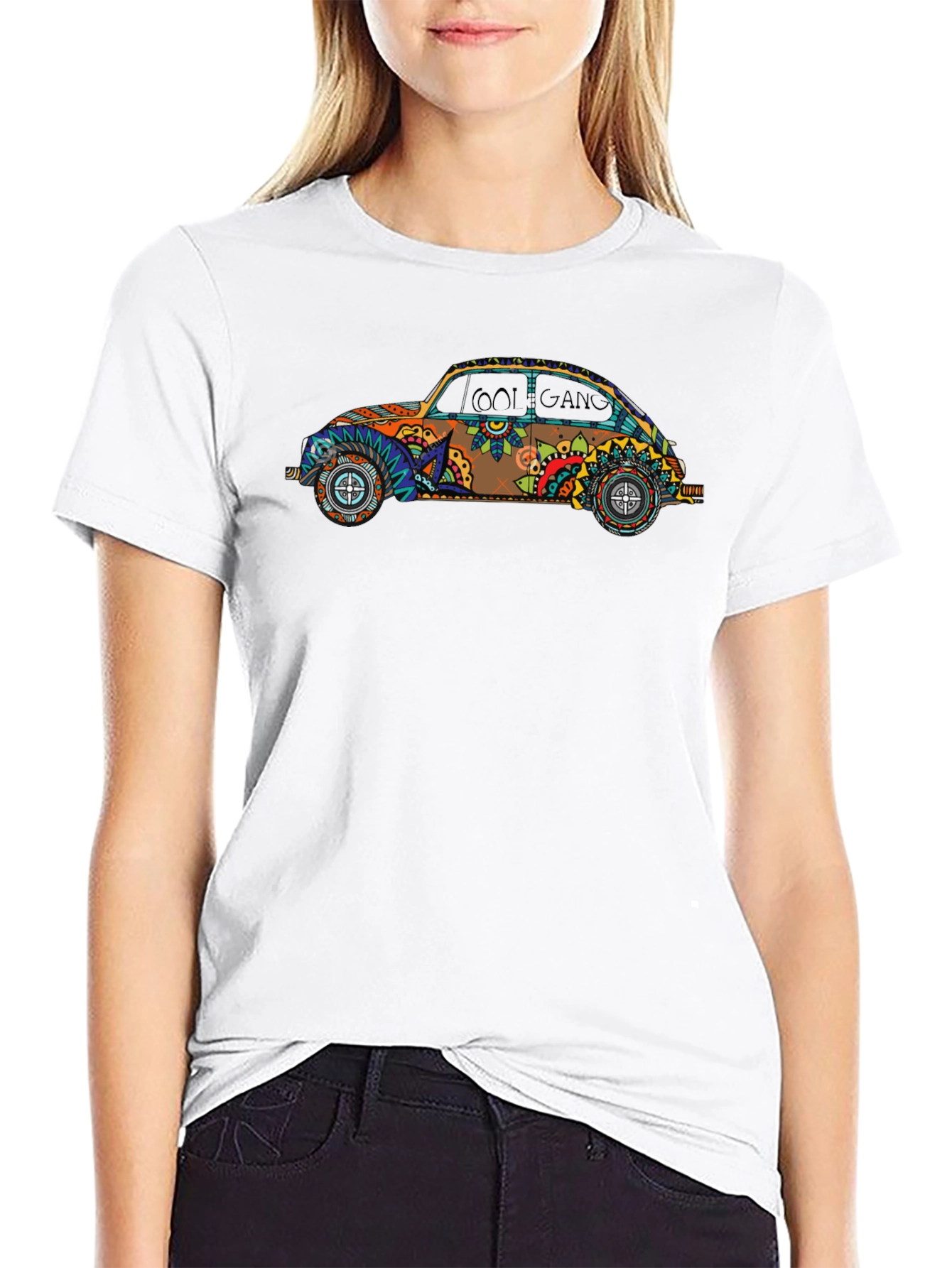Psychedelic VW Bug Graphic Tee - Cool Gang
