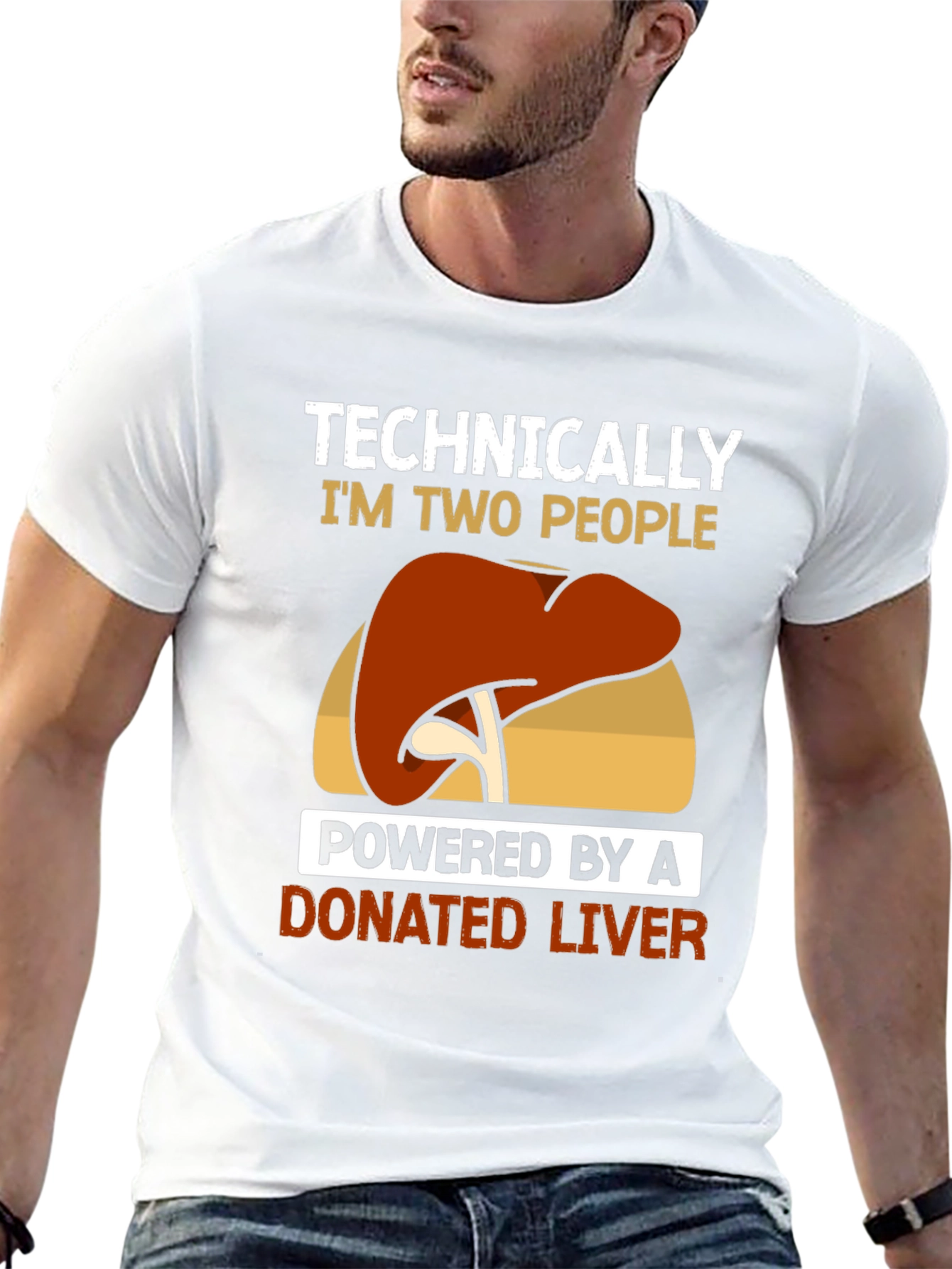Technically Two People Donated Liver T-Shirt