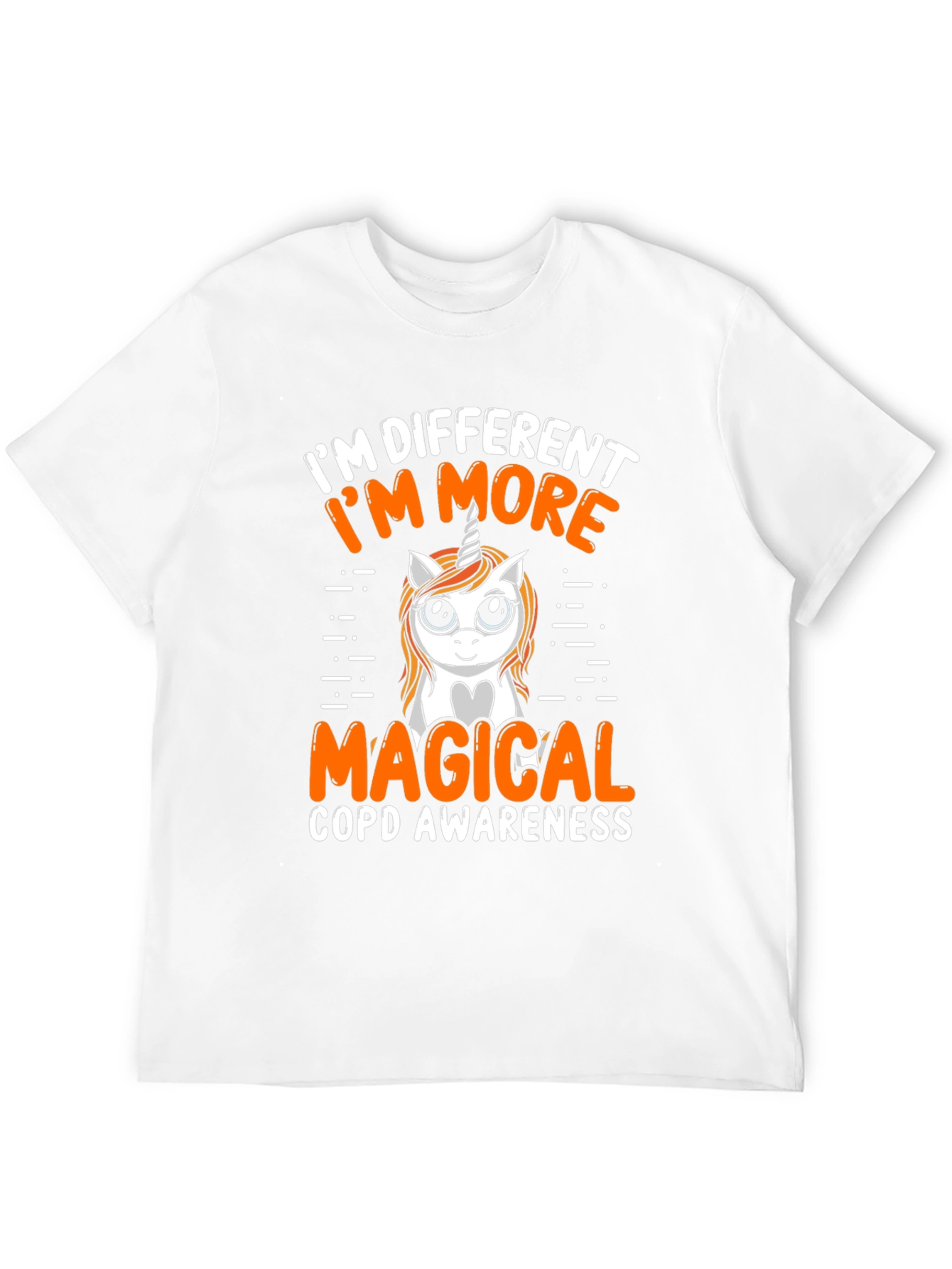 COPD Awareness Unicorn T-Shirt