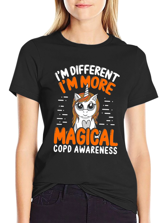 COPD Awareness Unicorn T-Shirt