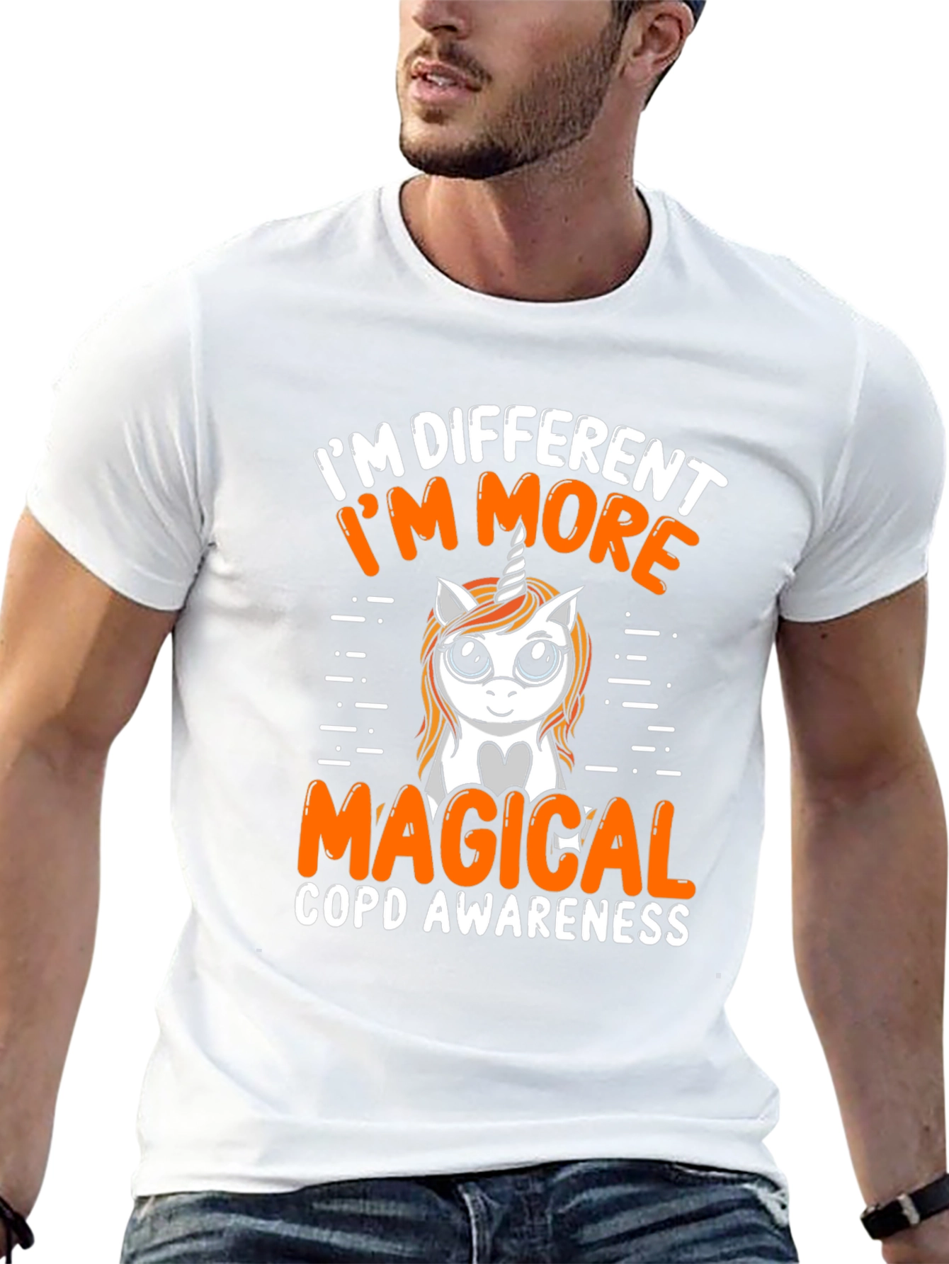 COPD Awareness Unicorn T-Shirt