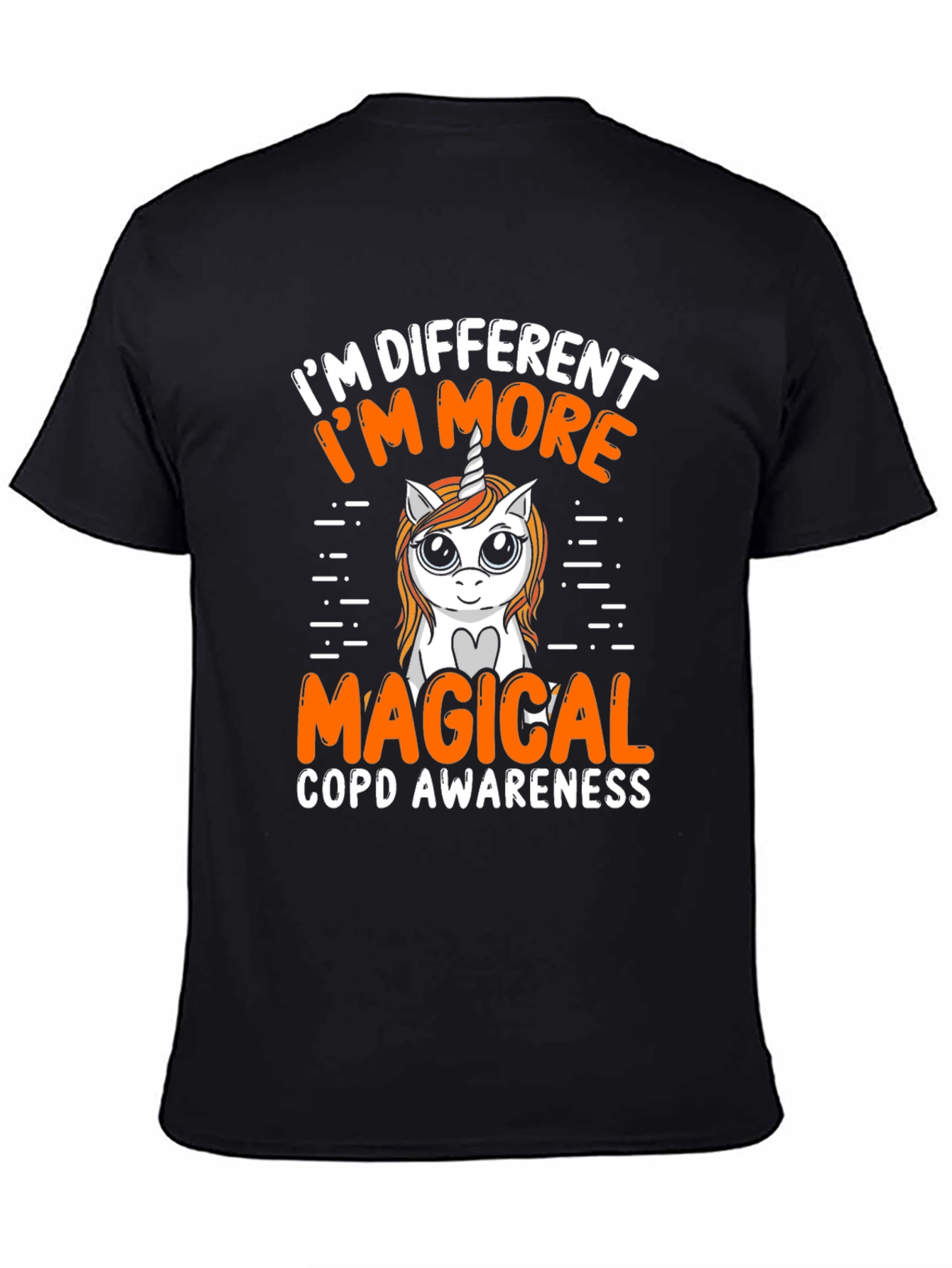 COPD Awareness Unicorn T-Shirt