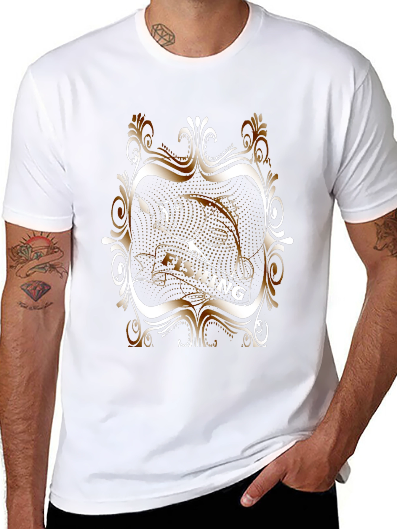 Fishing Graphic T-Shirt