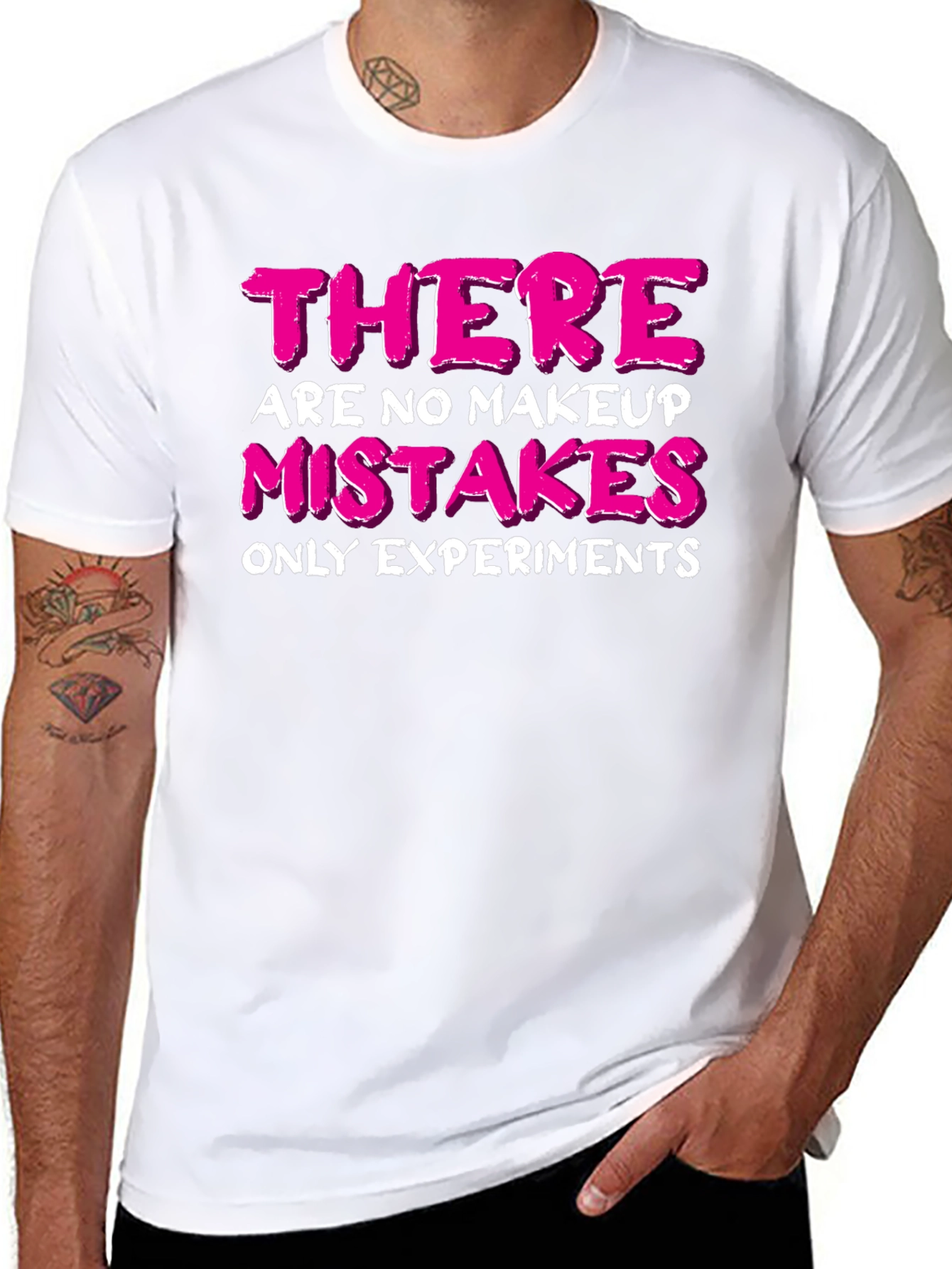 Makeup Experiments T-Shirt - Funny Beauty Quote Tee