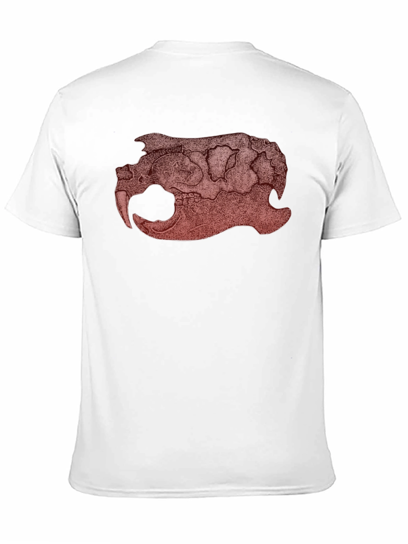 Skull Print Black T-Shirt