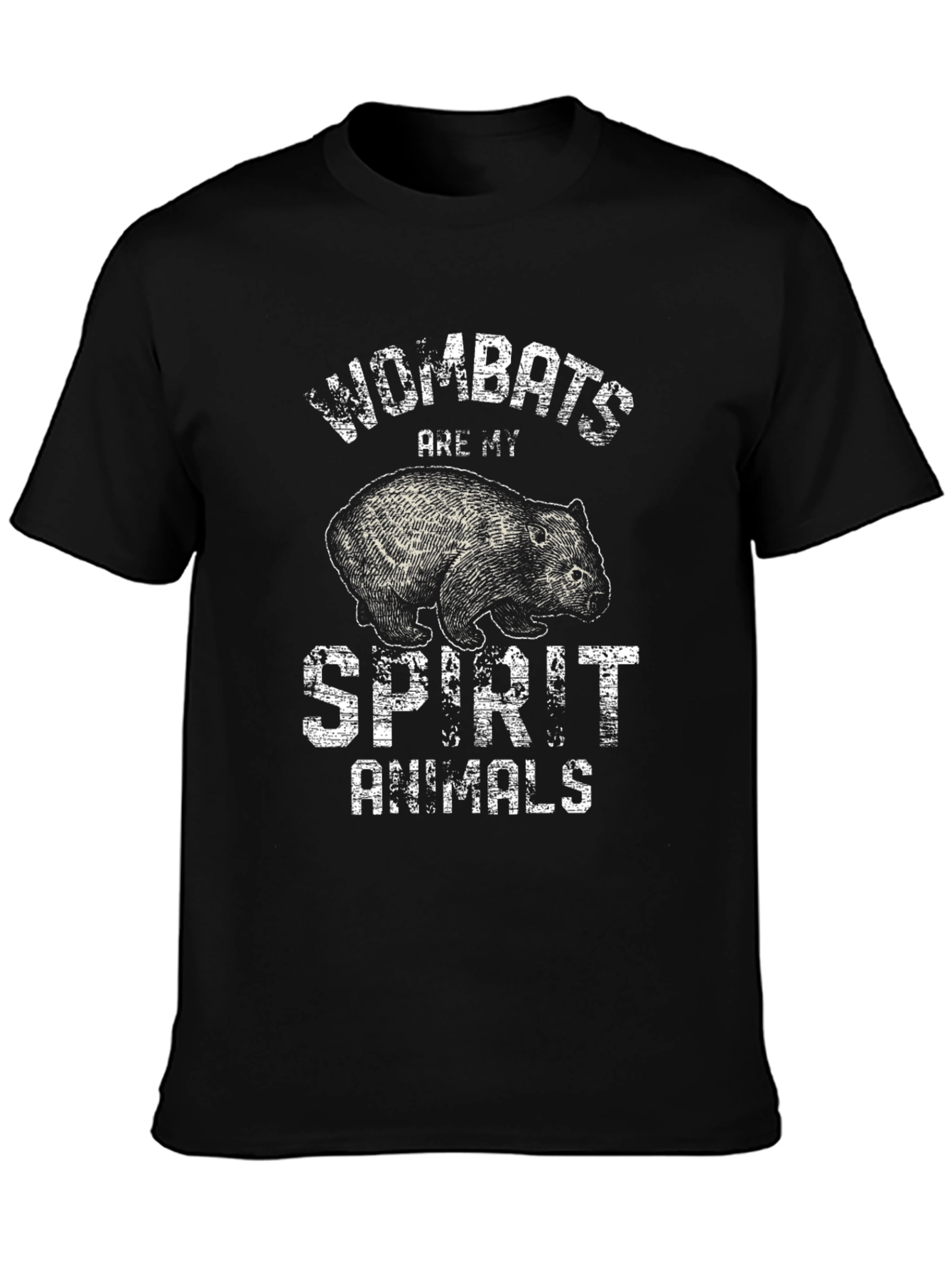 Wombats Are My Spirit Animals Graphic T-Shirt