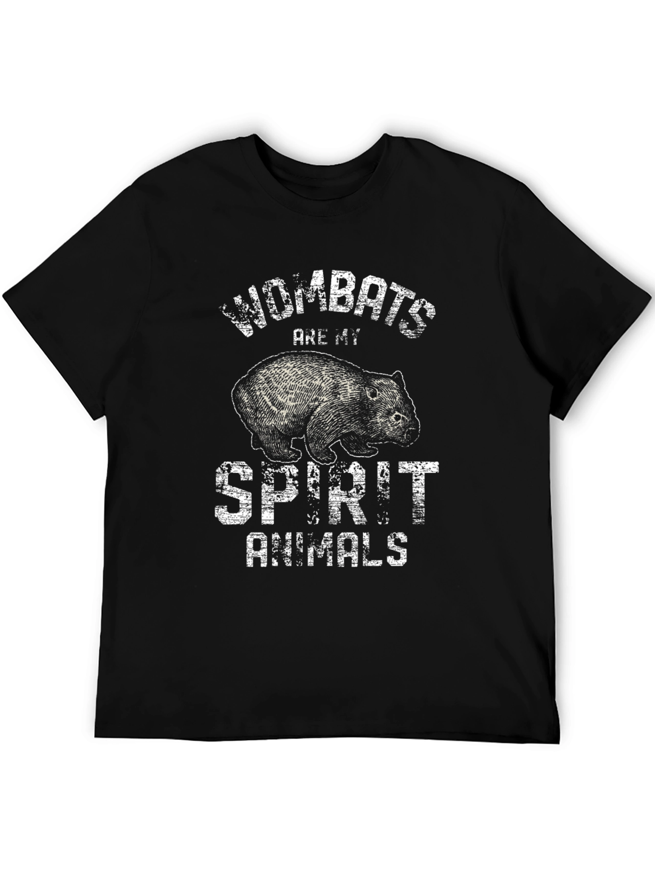Wombats Are My Spirit Animals Graphic T-Shirt