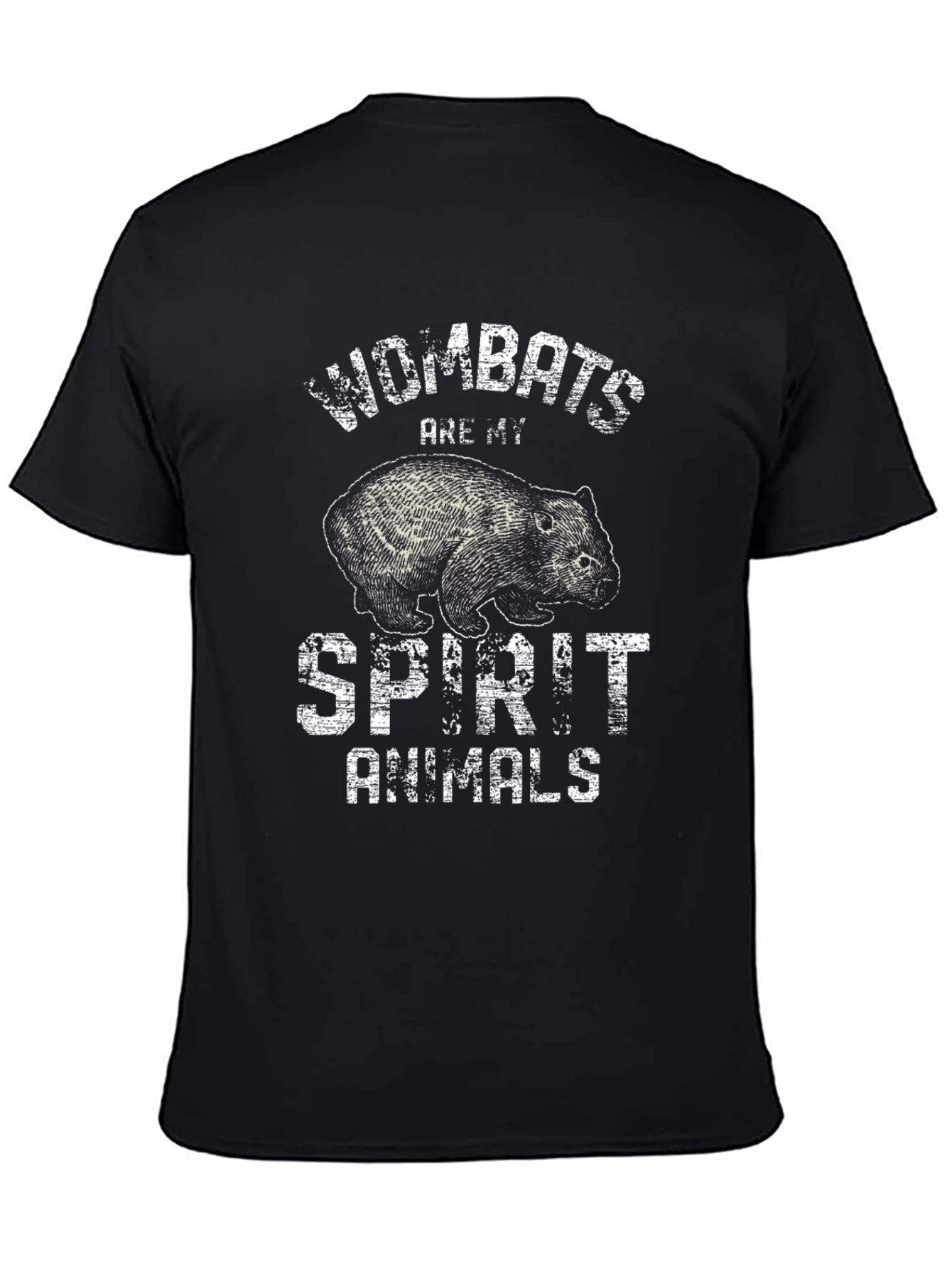 Wombats Are My Spirit Animals Graphic T-Shirt