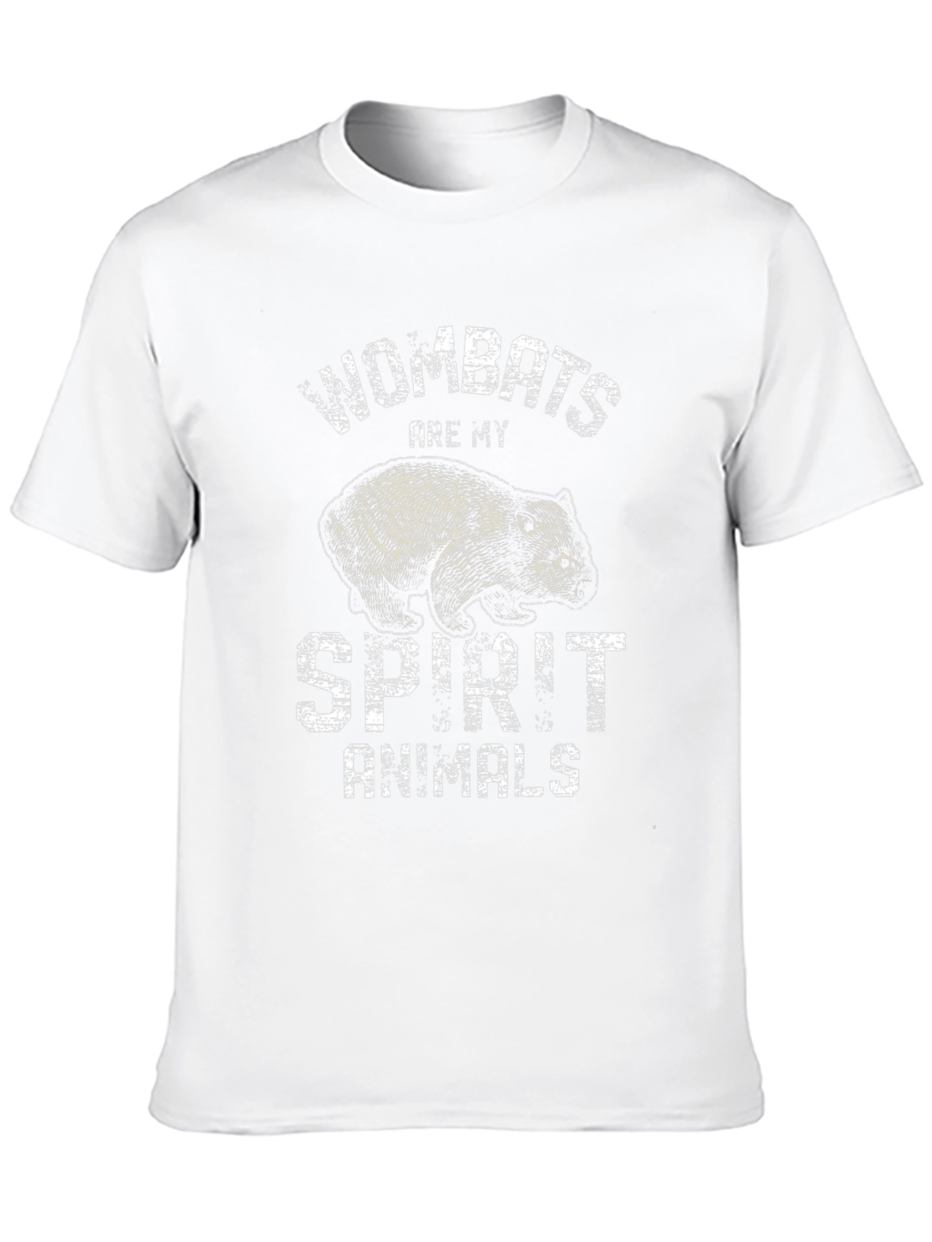Wombats Are My Spirit Animals Graphic T-Shirt
