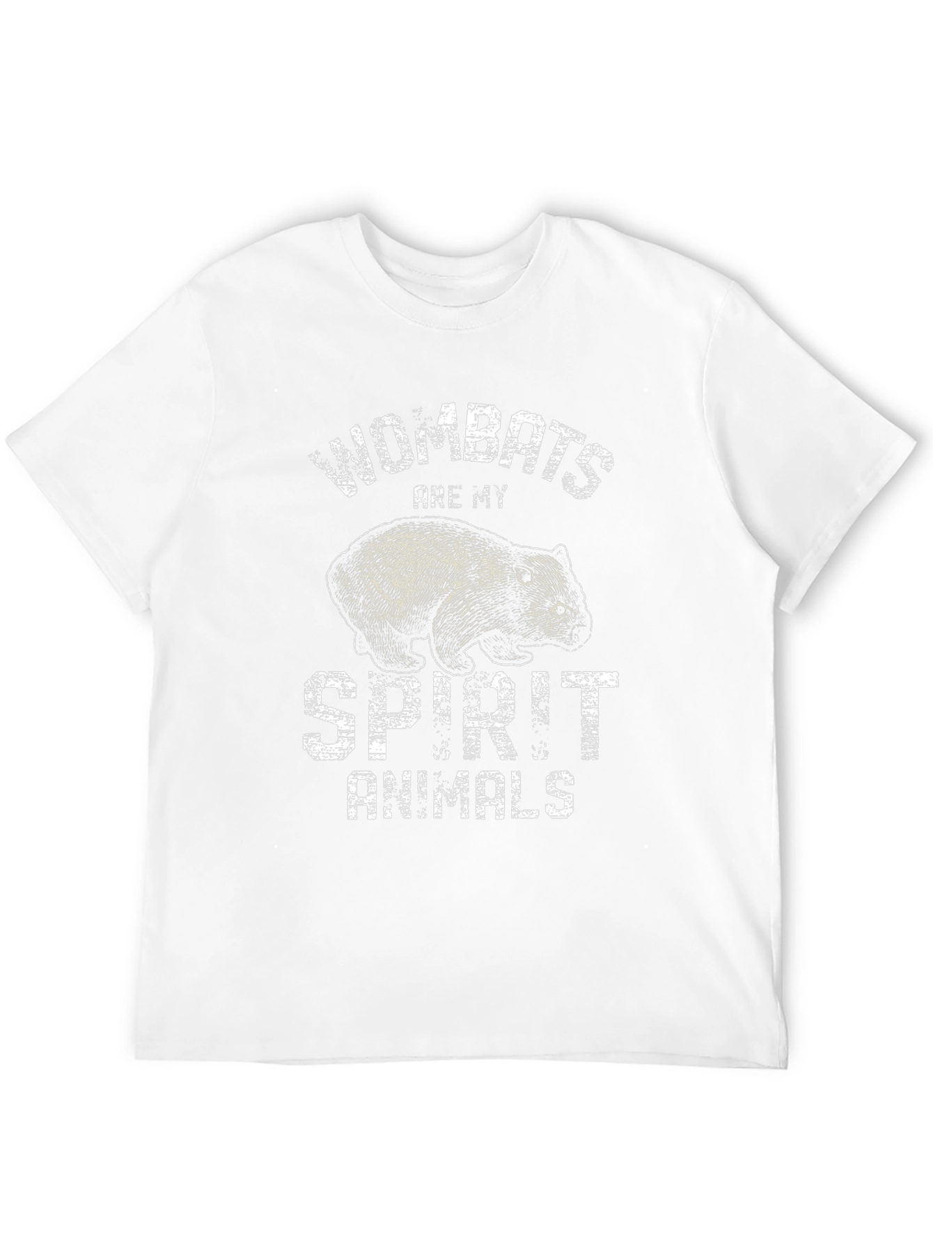 Wombats Are My Spirit Animals Graphic T-Shirt