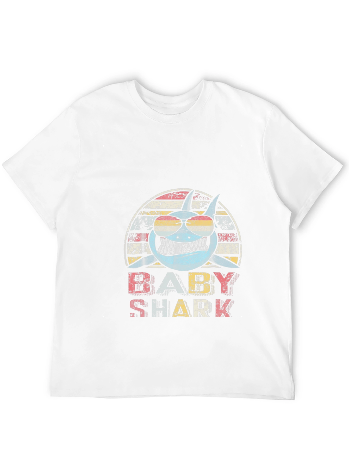 Retro Baby Shark Graphic Tee