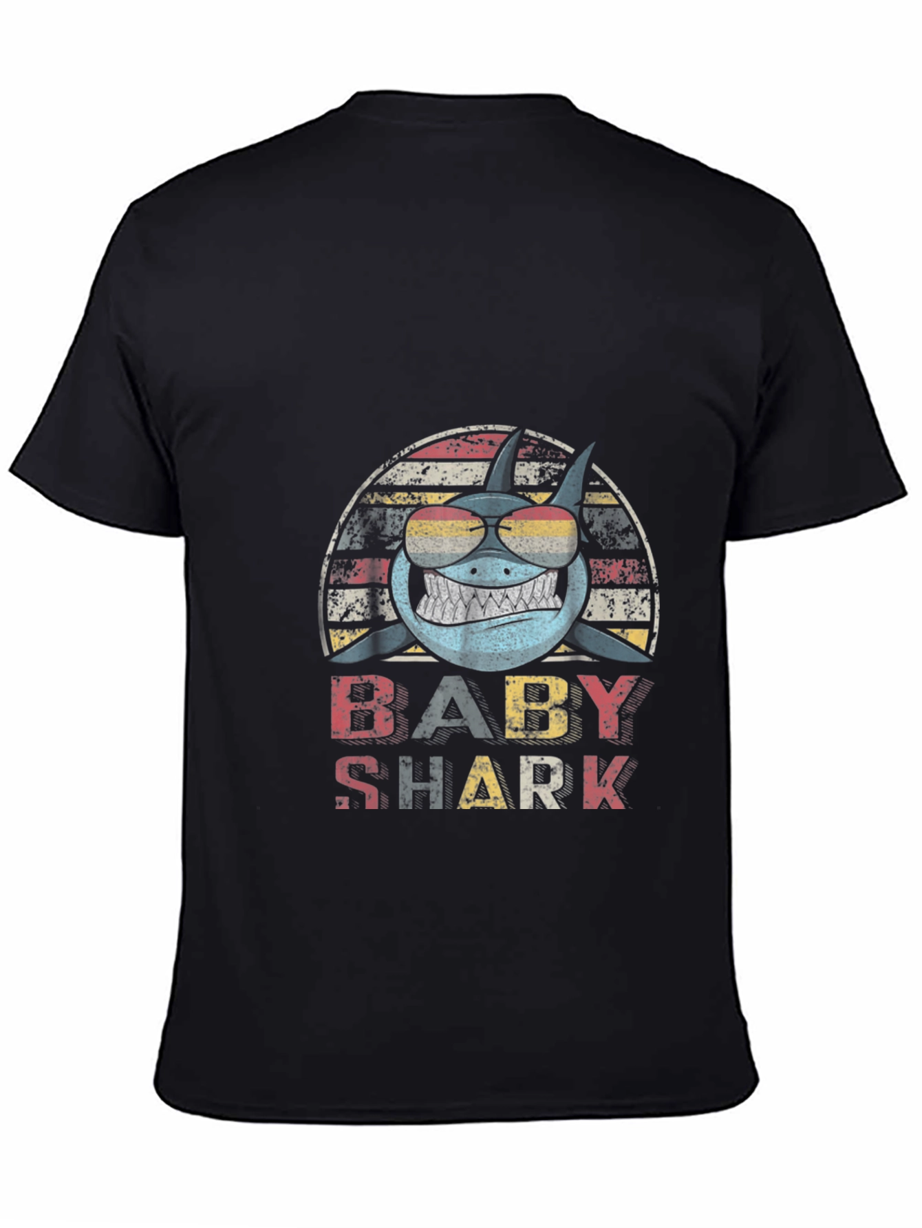 Retro Baby Shark Graphic Tee