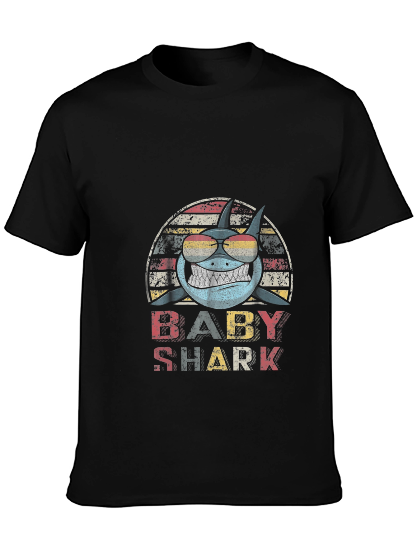 Retro Baby Shark Graphic Tee