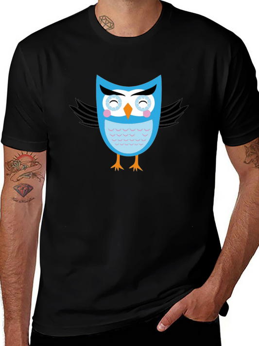 Cute Cartoon Owl T-Shirt