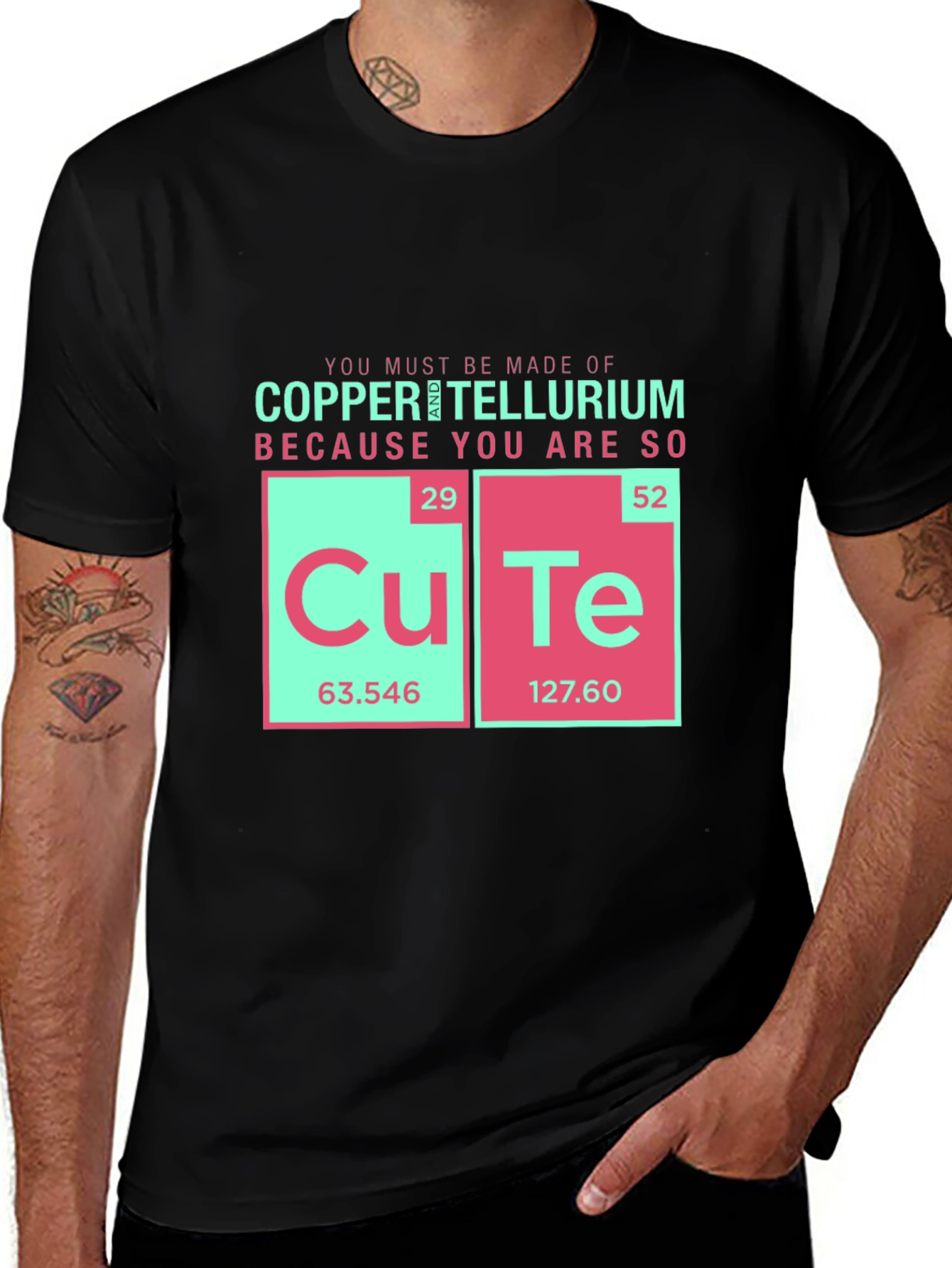 CuTe Chemistry Pun T-Shirt