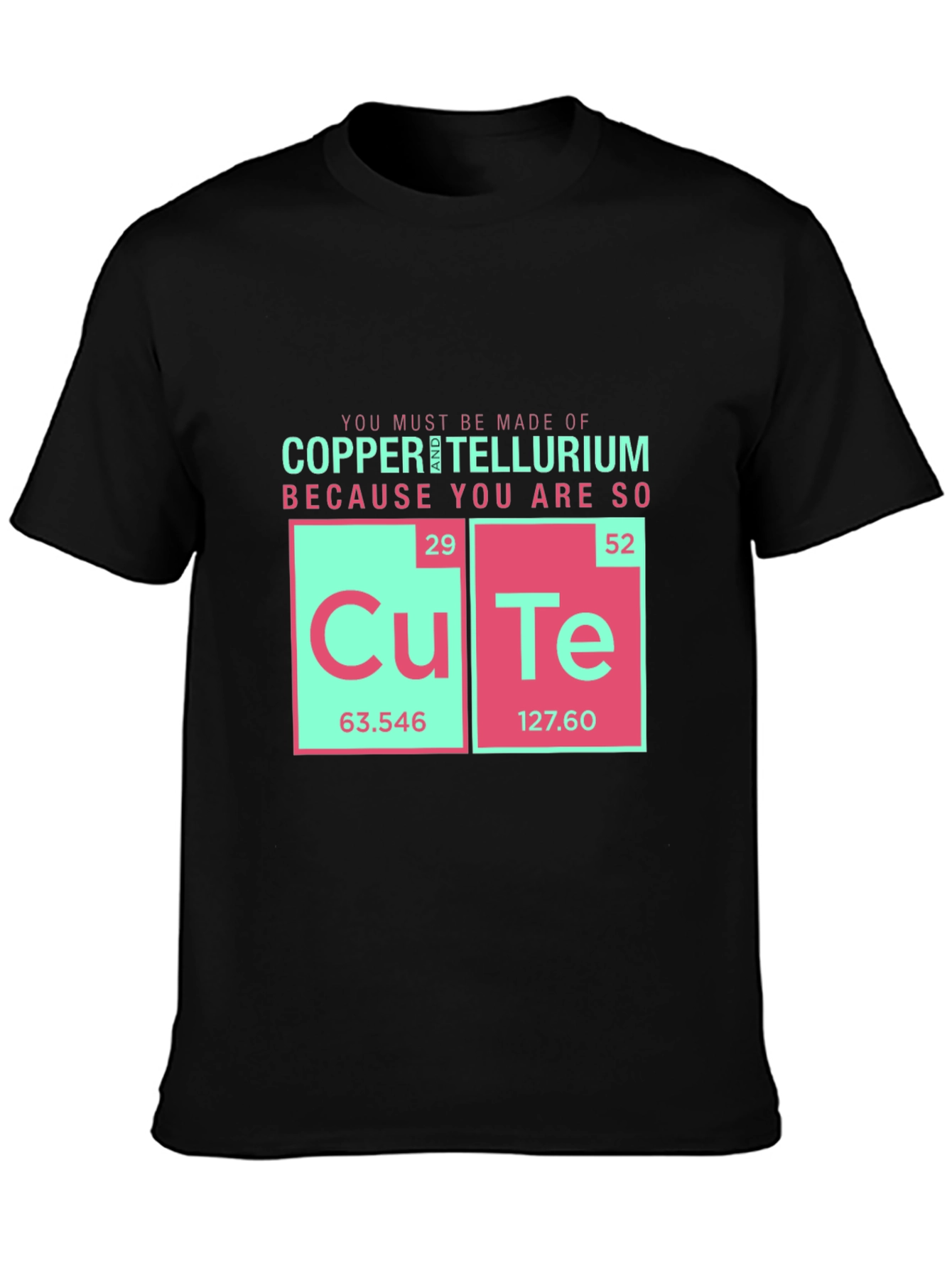 CuTe Chemistry Pun T-Shirt