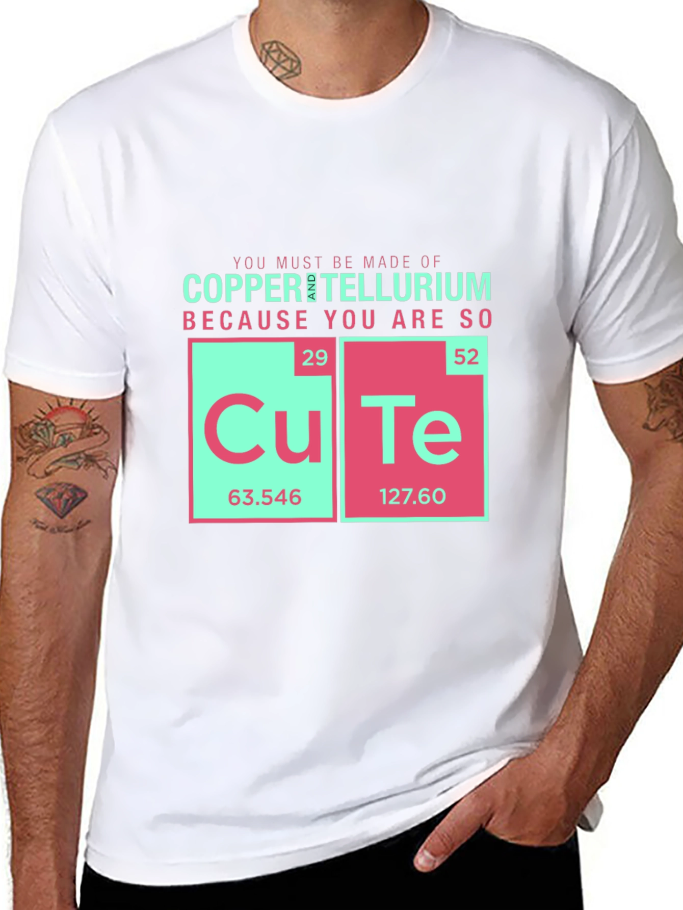 CuTe Chemistry Pun T-Shirt